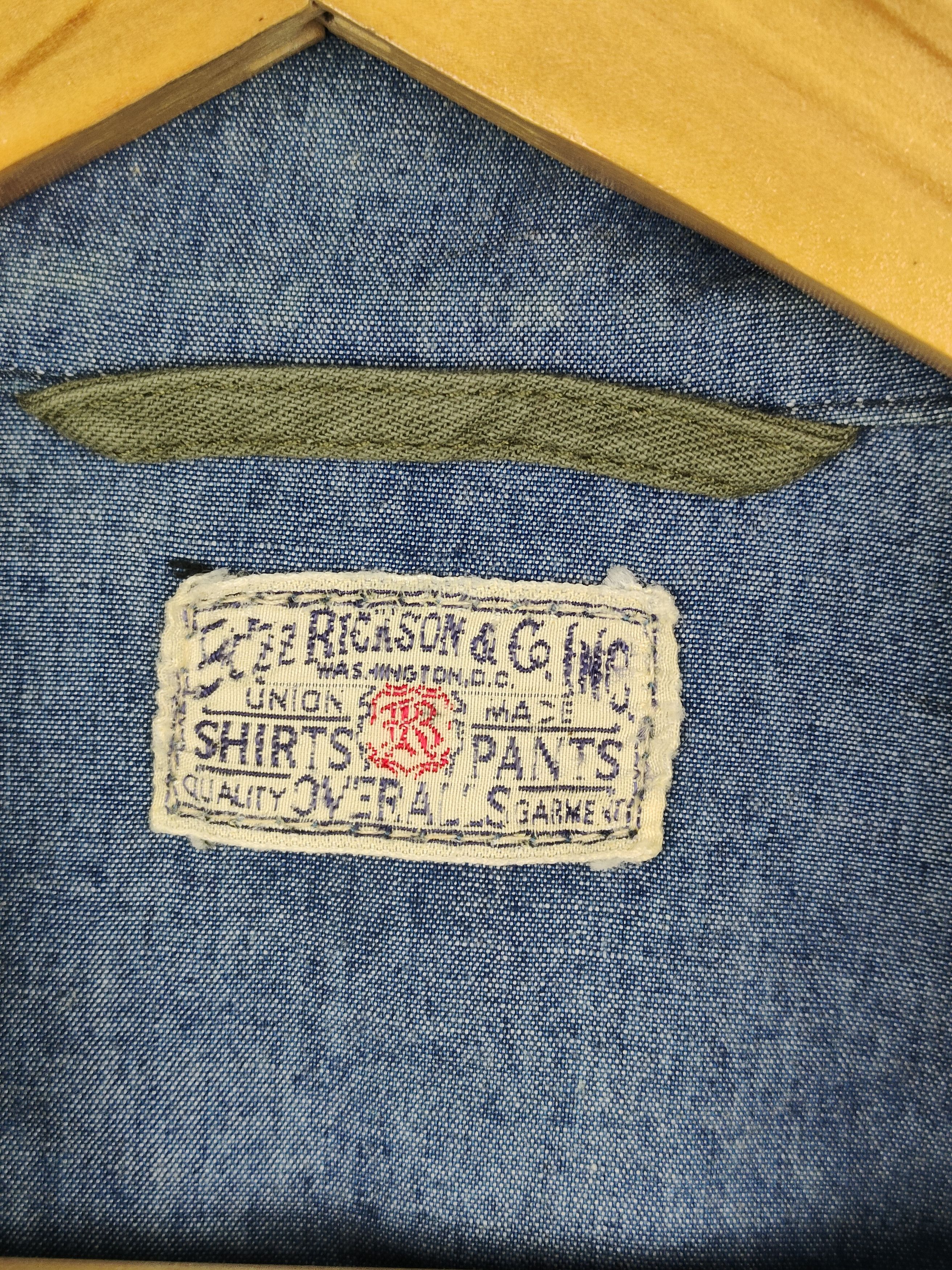 Buzz Rickson's Vintage Buzz Ricksons Selvedge Slant Pocket BDU field jacket Size US M / EU 48-50 / 2 - 3 Thumbnail