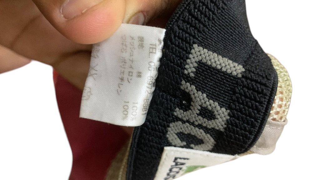 Lacoste Lacoste Trucker Cap Size ONE SIZE - 8 Thumbnail