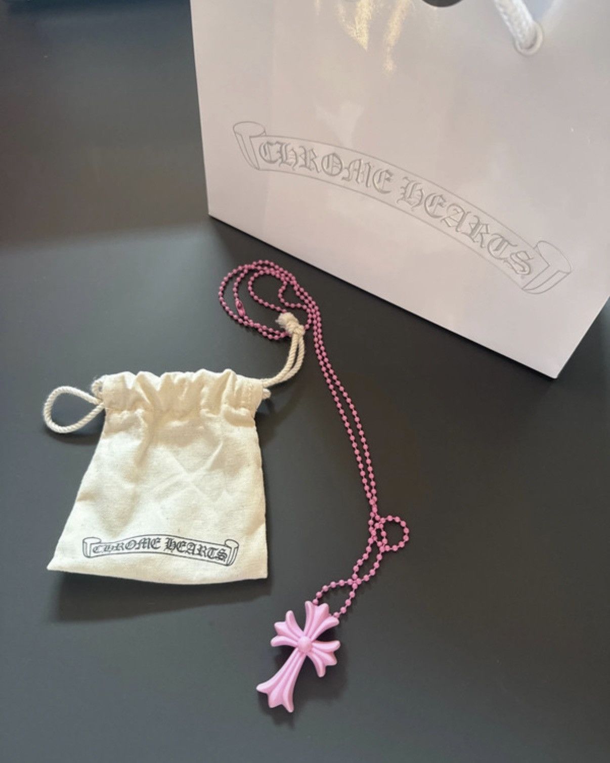 Chrome Hearts 20th Anniversary Tokyo Silicone Necklace