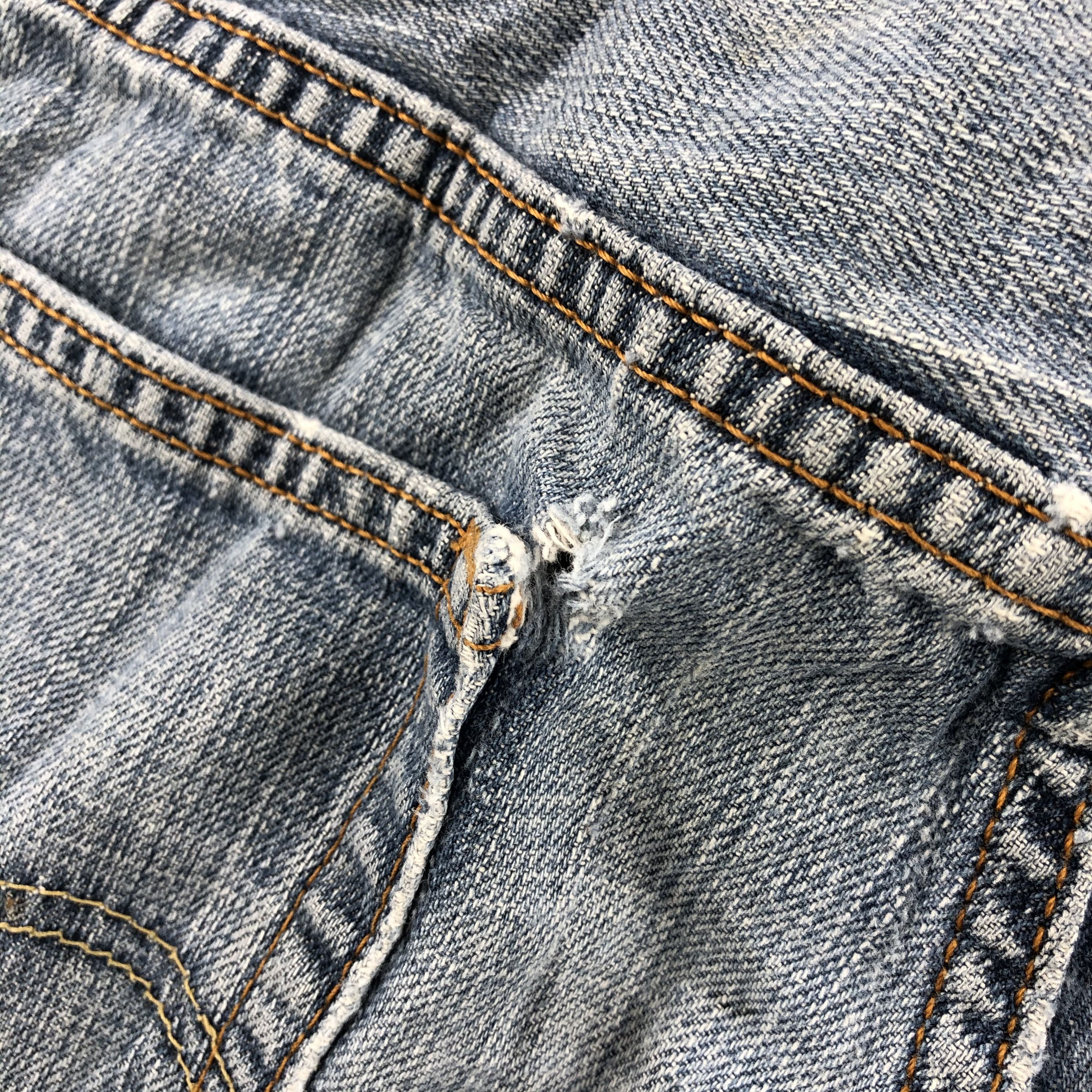 Levi's Vintage Distress Levis 505 Jeans-JM1028 Size US 32 / EU 48 - 7 Thumbnail