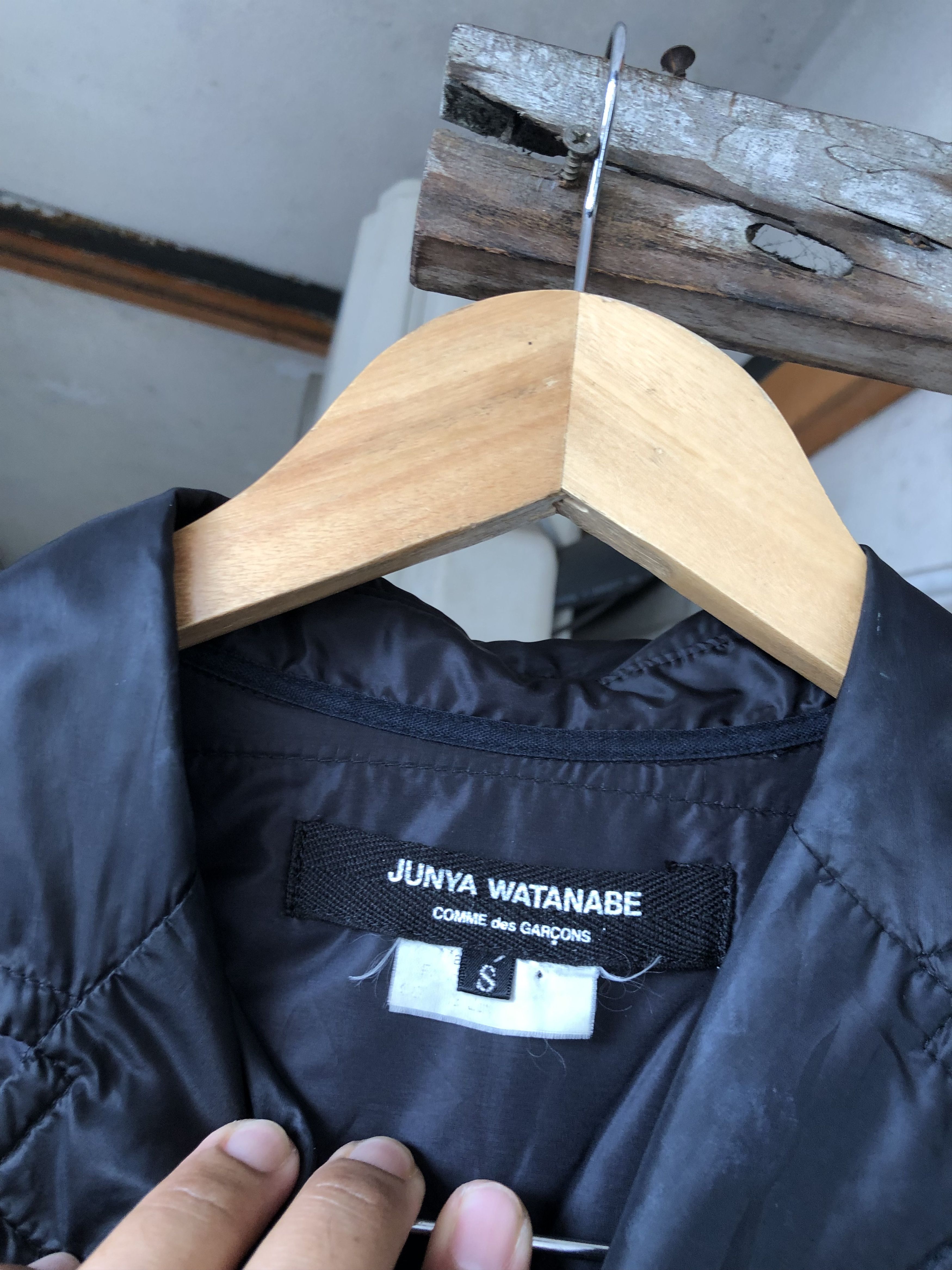 Junya Watanabe Junya Watanabe by Comme des Garcons Crop Top Quilted Jacket Size S / US 4 / IT 40 - 3 Thumbnail