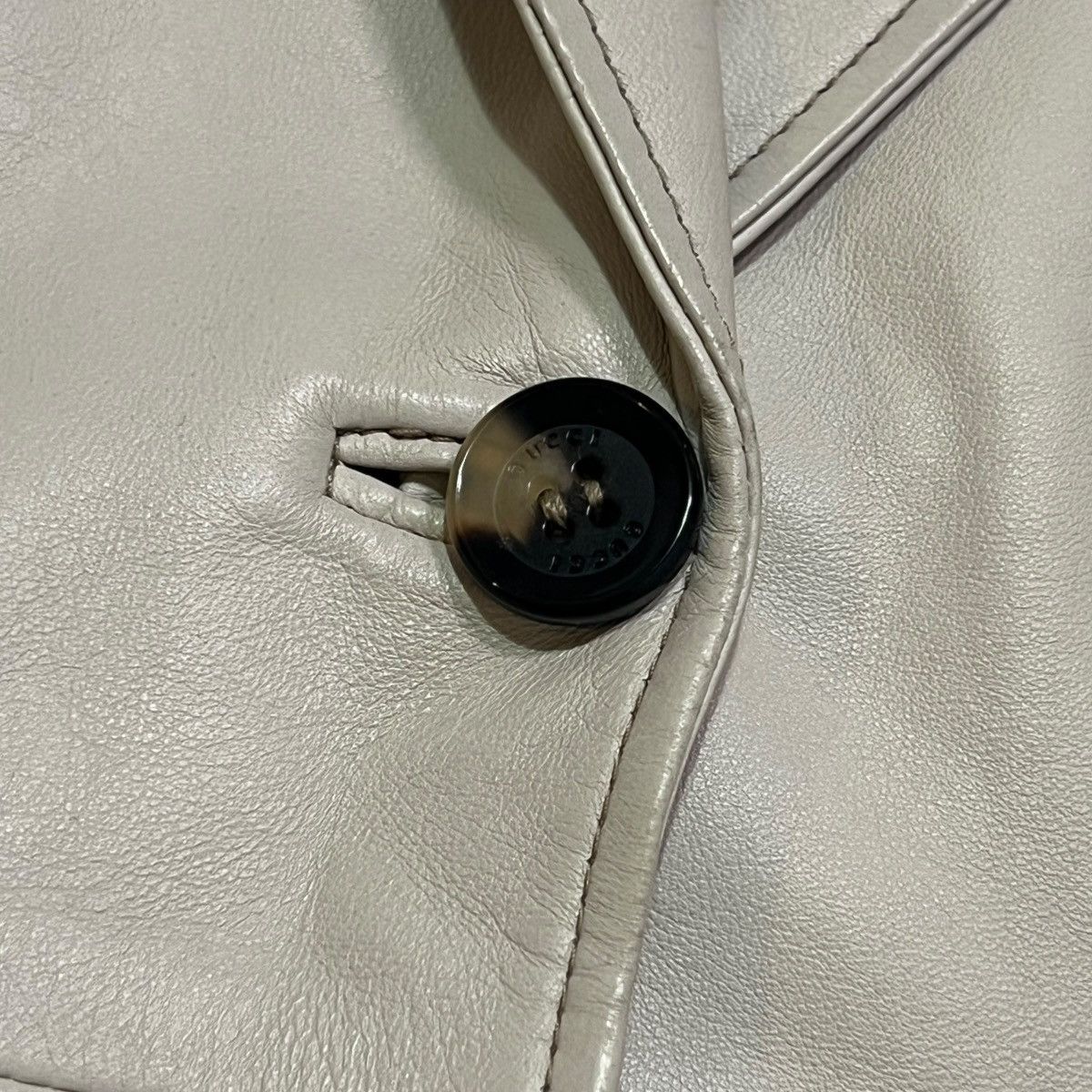 Gucci GUCCI Tom Ford Era Horsebit Sheepskin Leather Jacket Size M / US 6-8 / IT 42-44 - 4 Thumbnail