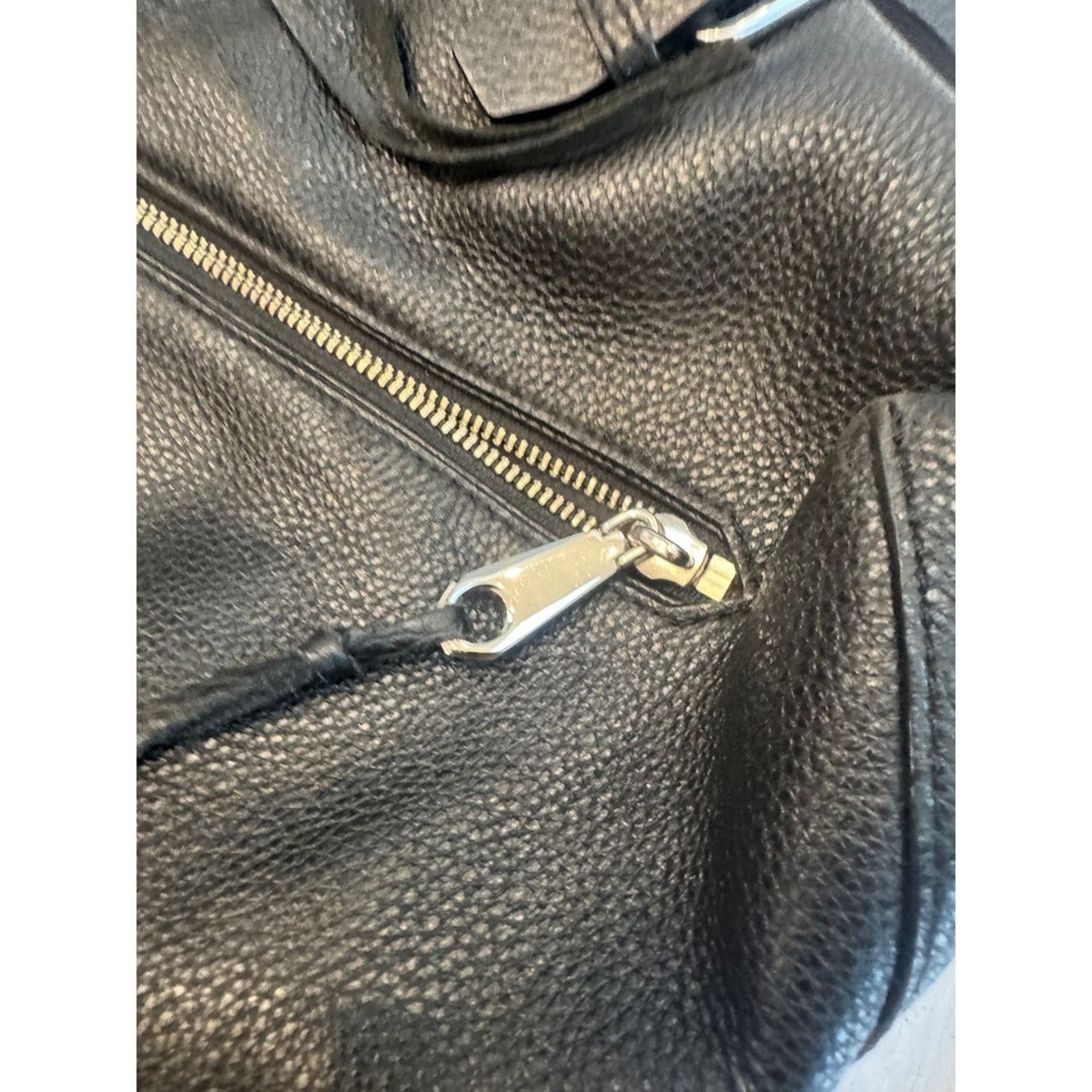 Rebecca Minkoff Rebecca Minkoff Black Leather Moto Satchel Crossbody Bag Size ONE SIZE - 4 Thumbnail