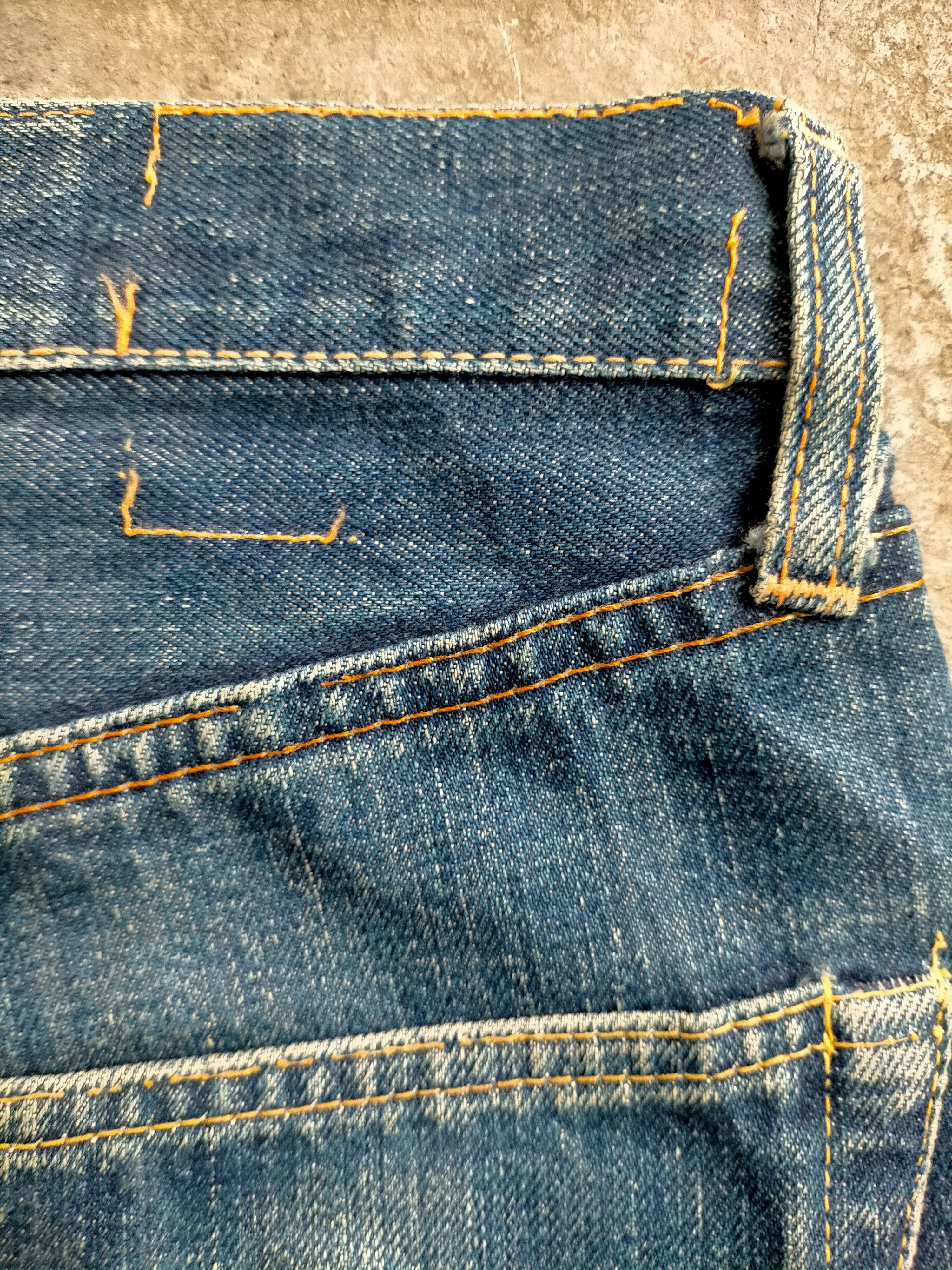 Levi's True Vintage 60s Levis 501xx Big E Selvage Jeans Size US 31 - 15 Thumbnail