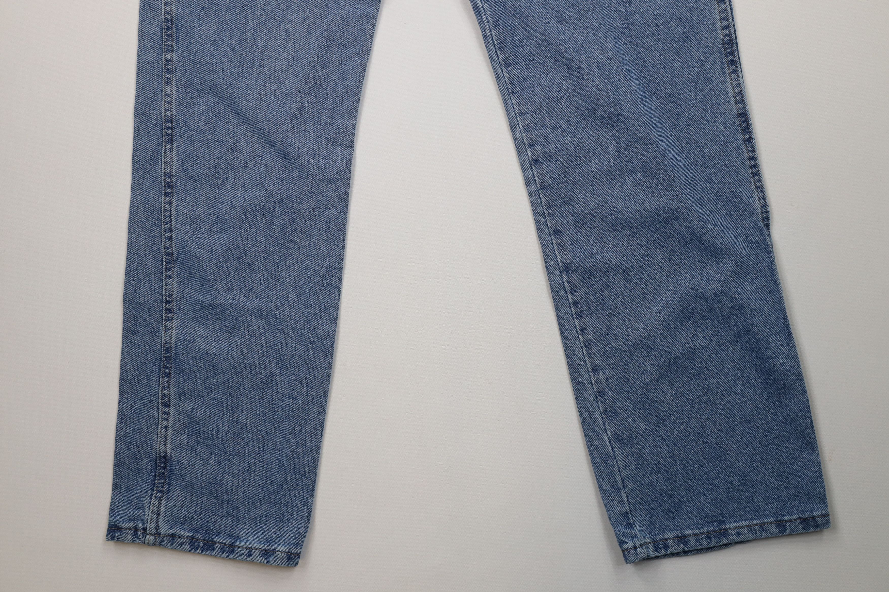 Deadstock Y2K Wrangler Fit Western Bootcut Denim Jeans Blue
