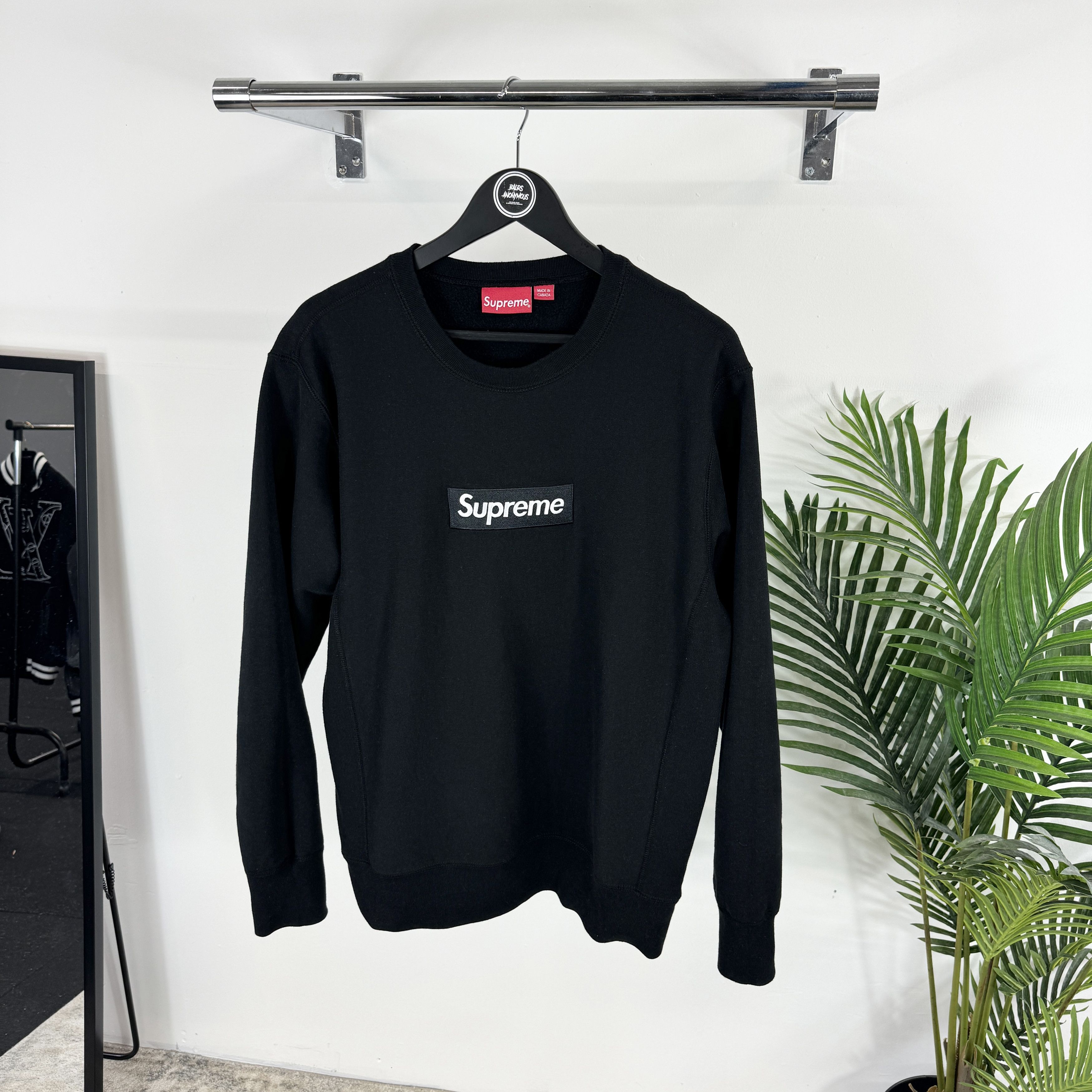 Supreme Supreme Box Logo Crewneck Sweatshirt In Black RRP £500 | Grailed