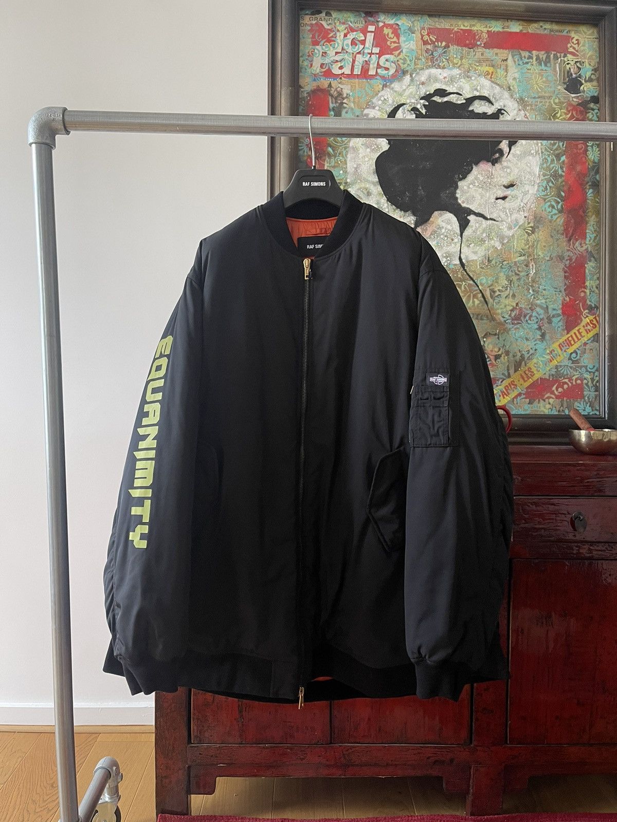Raf Simons Equanimity Oversized Bomber