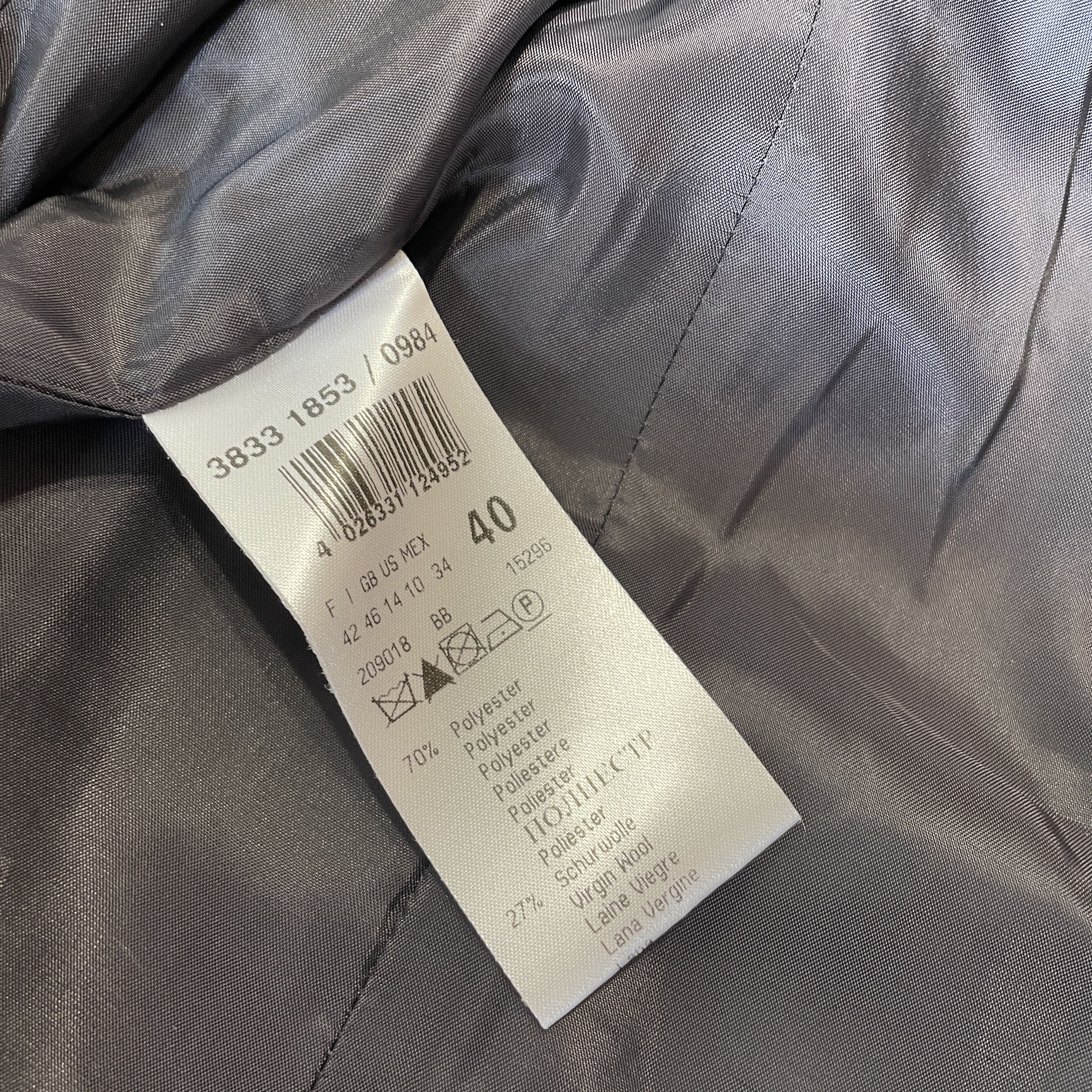 Japanese Brand Betty Barclay Women's Fashionable Jacket 27% Wool Rom. 40 Size S / US 4 / IT 40 - 3 Thumbnail