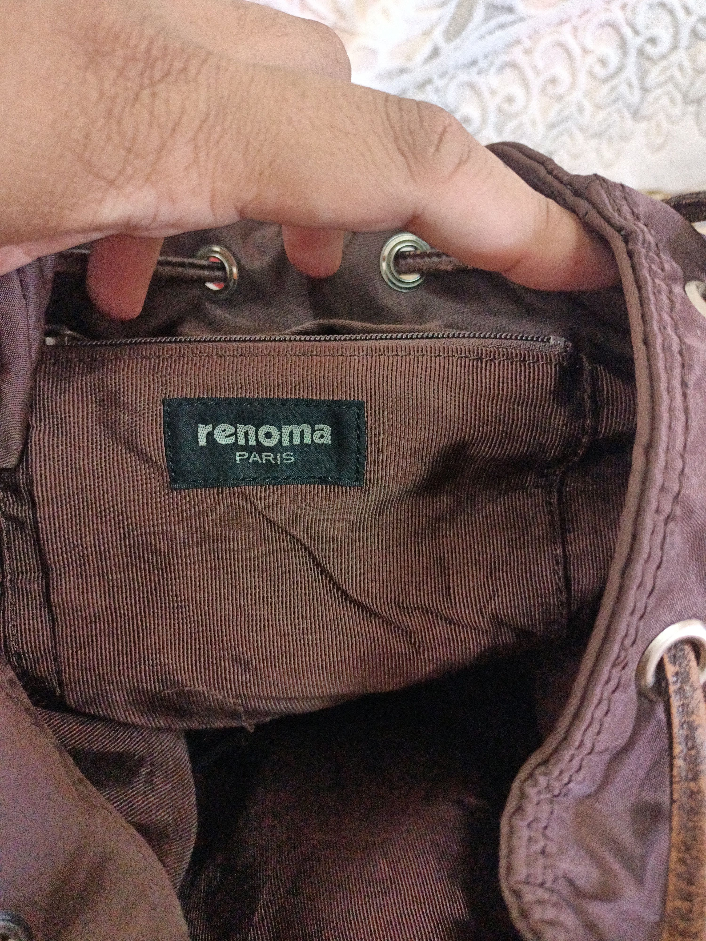 Renoma Vintage Renoma Paris nylon leather backpack Size ONE SIZE - 17 Thumbnail