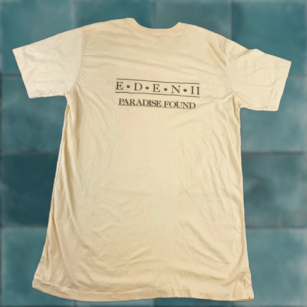 Vintage VINTAGE Jamaica T Shirt Mens Large Single Stitch Eden II Resort Sun Island Stitch Yellow L Mens T-Shirt Size US L / EU 52-54 / 3 - 1 Thumbnail