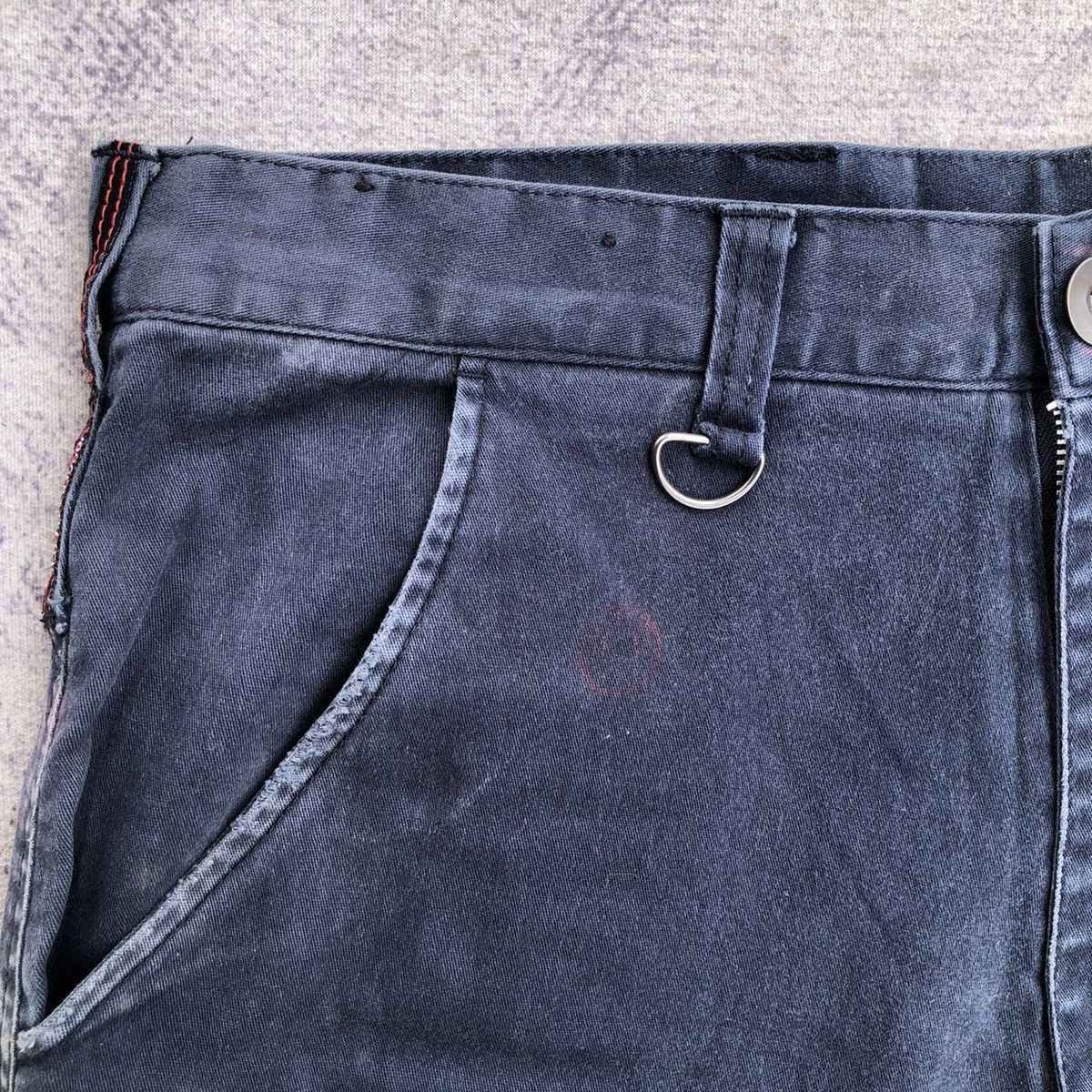20471120 Japanesebrand Faded cargo pants multipocket tactical utility Size US 31 - 5 Thumbnail