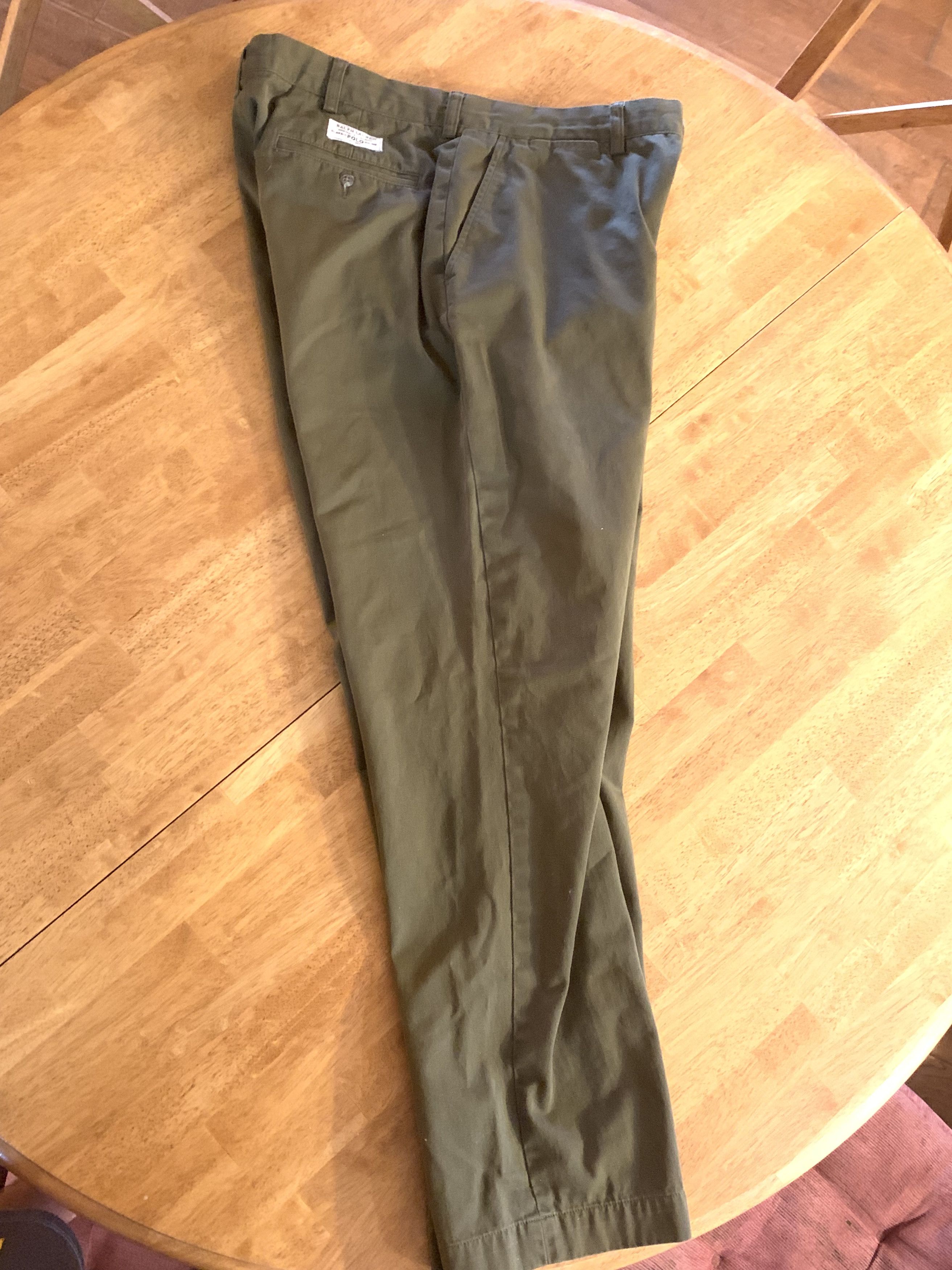 Polo Ralph Lauren Ralph Lauren Olive Chino Pants / Prospect Pant Size US 35 - 4 Thumbnail