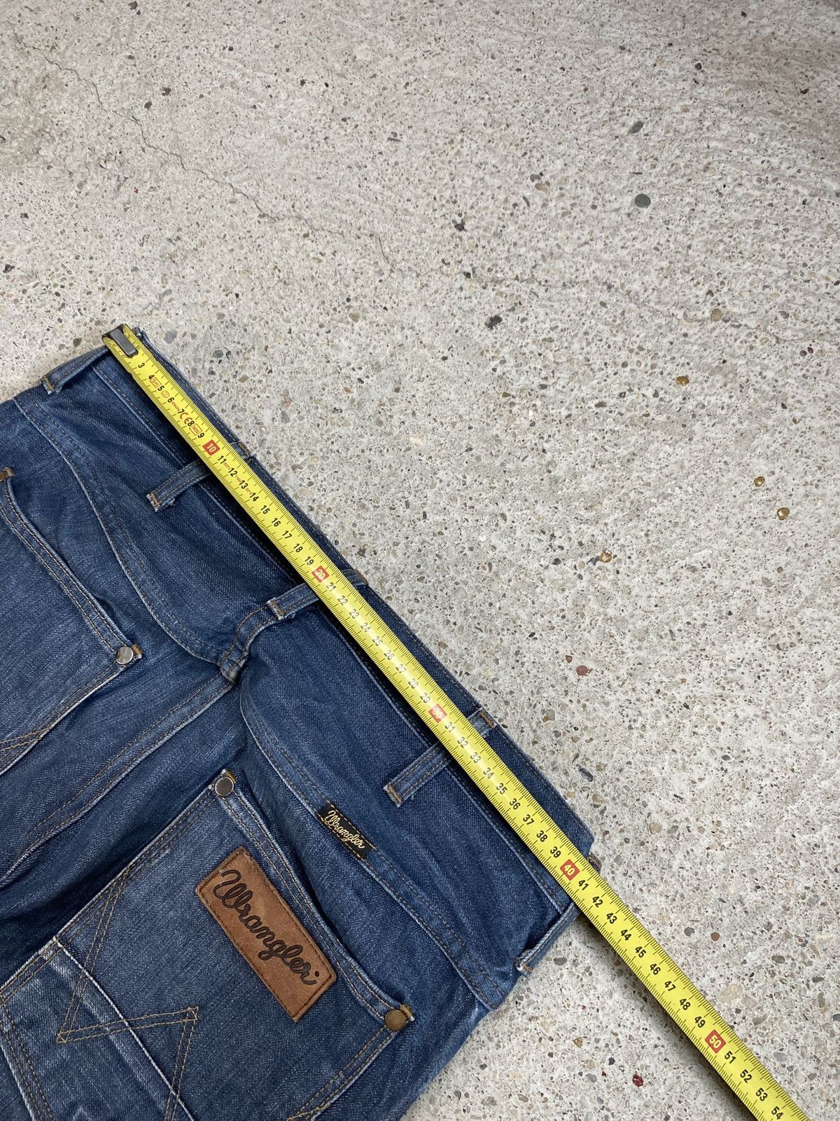Wrangler Wrangler raw selvedge denim jeans japan shuttle loom Size US 31 - 14 Thumbnail