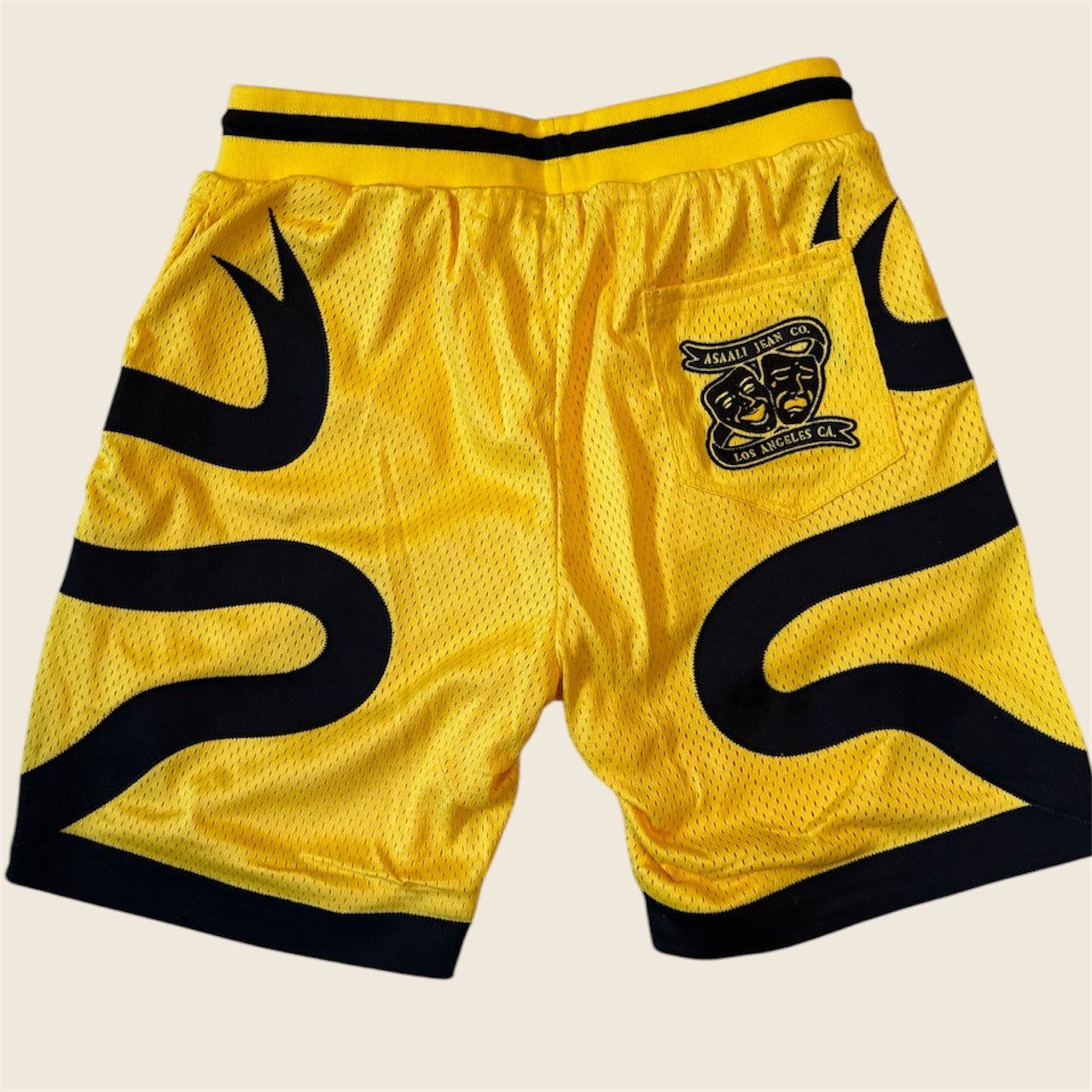 Asaali Asaali Yellow Short Size XS Size ONE SIZE - 1 Thumbnail