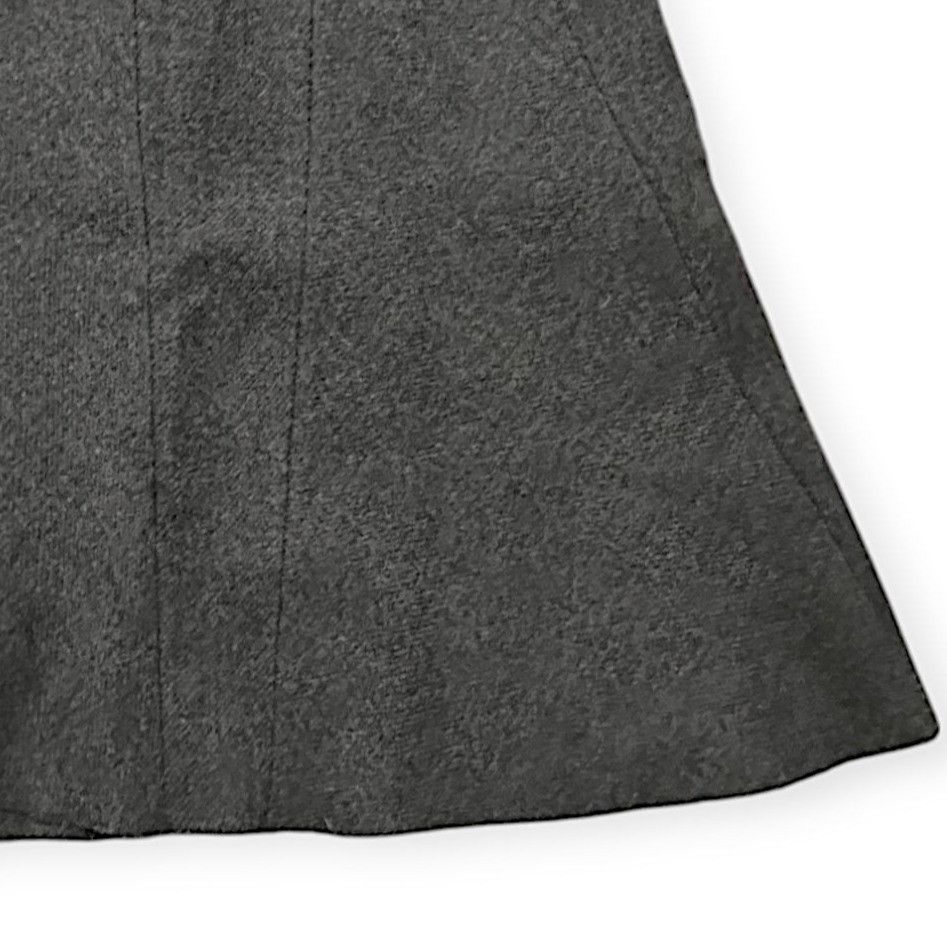 Prada Prada Gray Wool A line skirt, Size 46 Italy/L Size 32" / US 10 / IT 46 - 8 Thumbnail