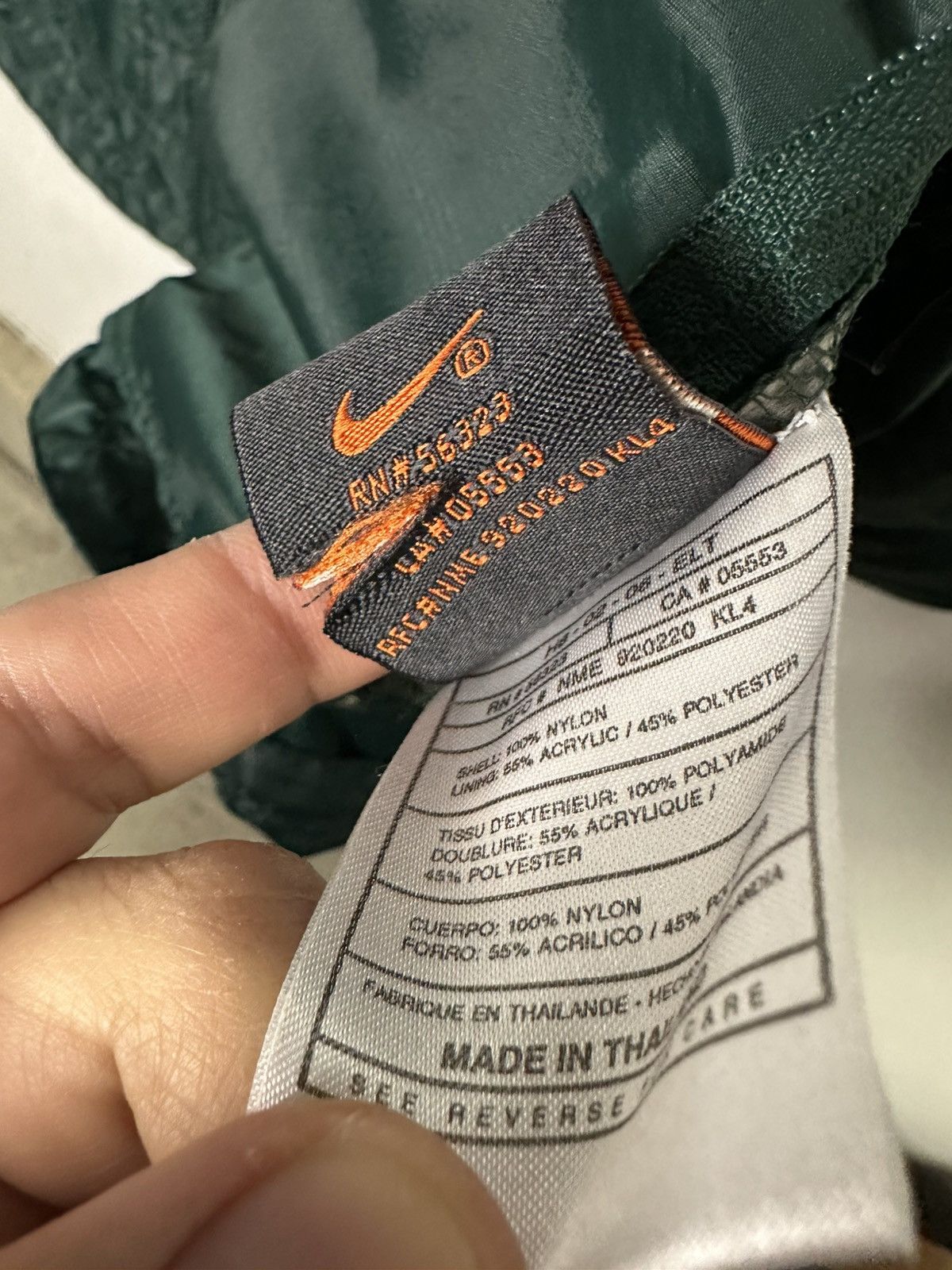 Nike ACG Vintage Nike ACG Deep Pile Fleece Small mens Pine Green Size US S / EU 44-46 / 1 - 7 Thumbnail