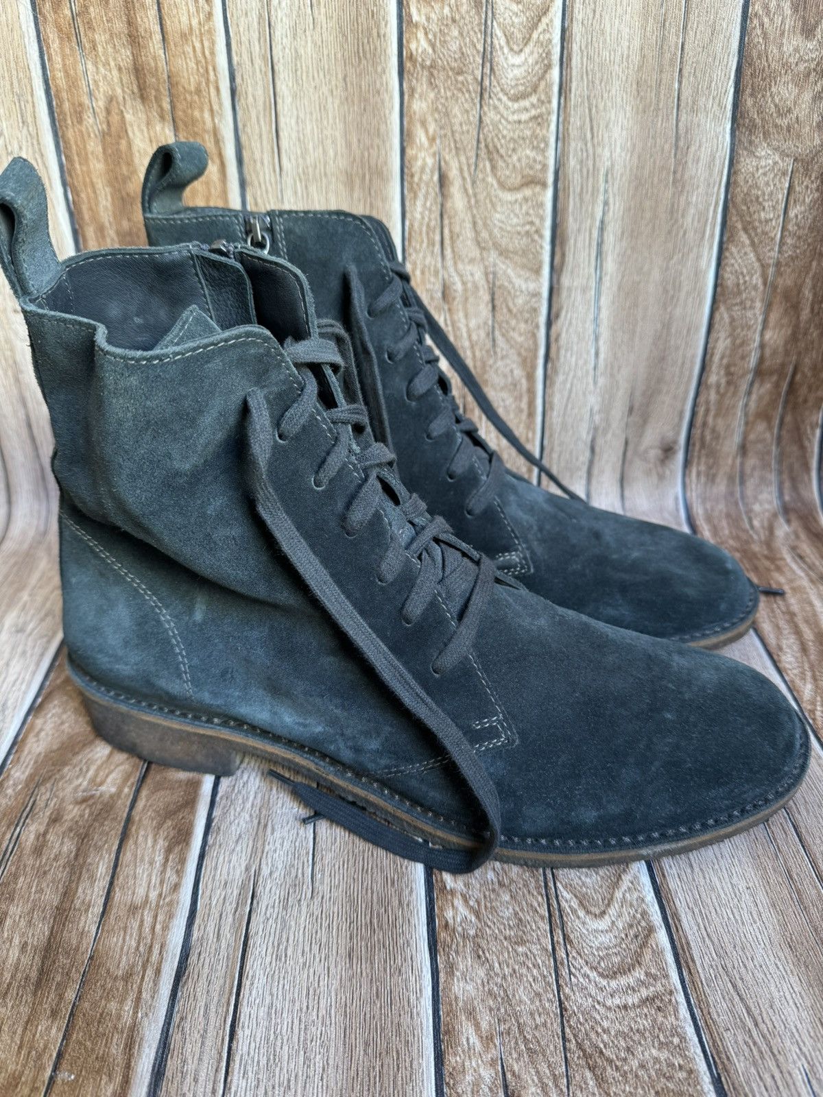 Bottega Veneta Lace up side zipper Chelsea boots kanye west Size US 11 / EU 44 - 1 Thumbnail