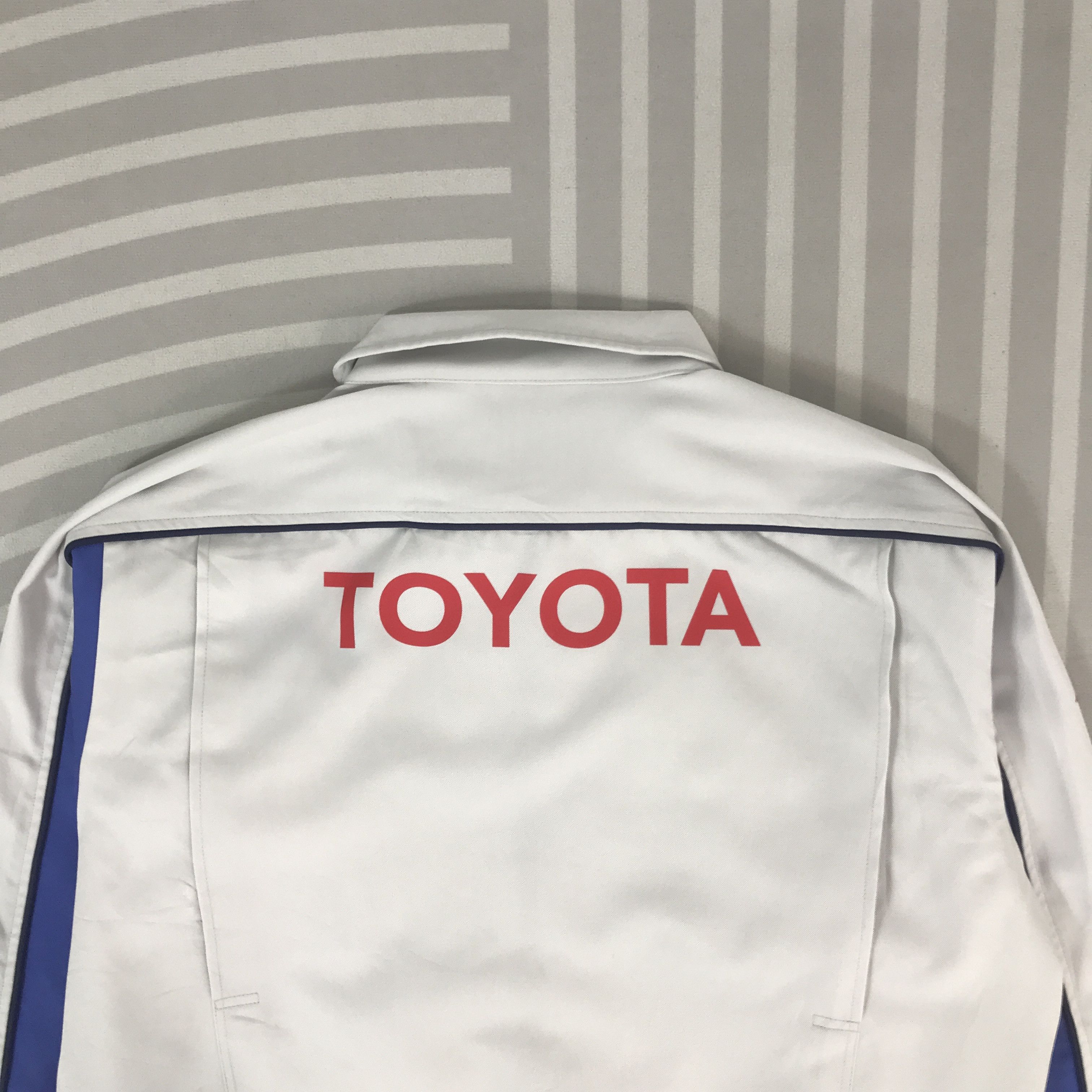 Japanese Brand Vintage Toyota Auto Body Racing Uniform Jacket Size US L / EU 52-54 / 3 - 4 Thumbnail