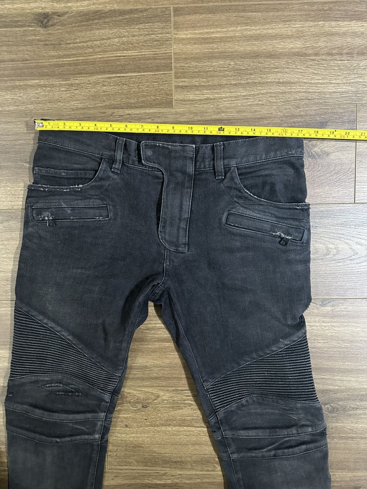 Balmain Balmain Classic Biker Jeans Skinny fit Size US 31 - 3 Thumbnail
