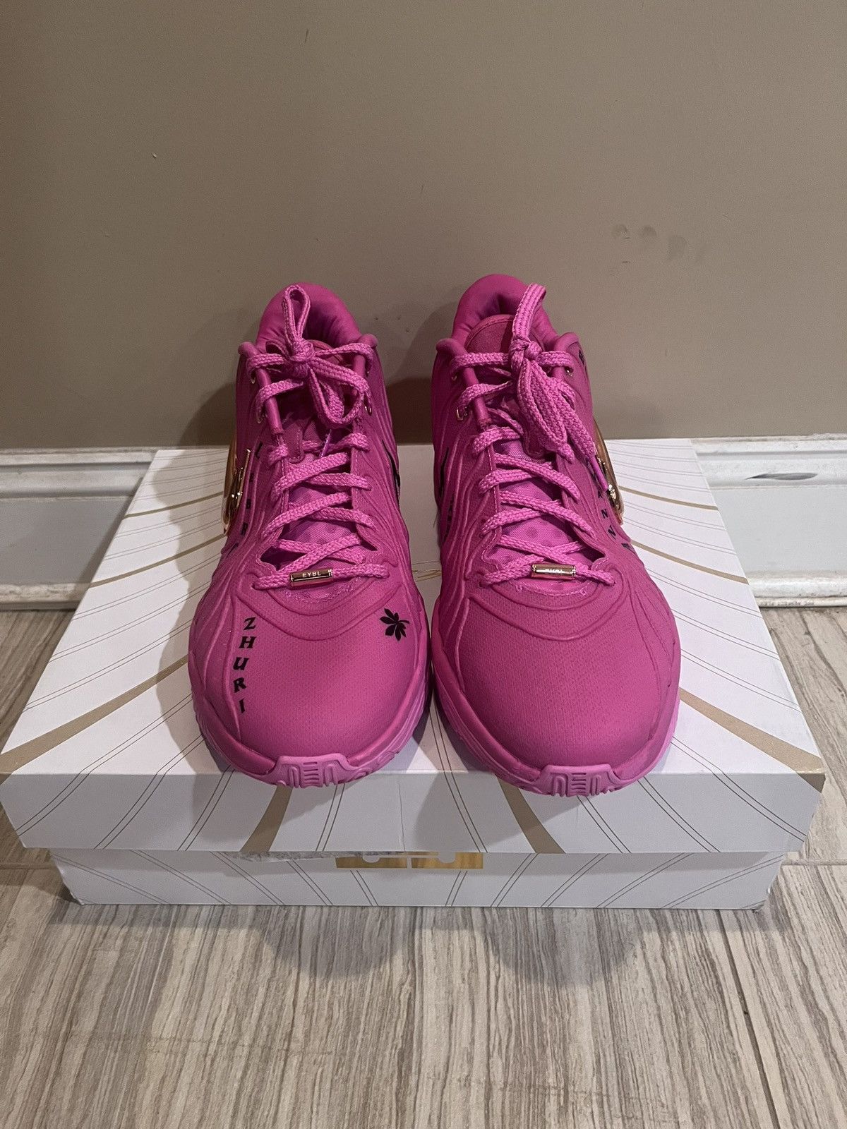 Nike LeBron 21 'EYBL Peach Jam' Size US 13 / EU 46 - 7 Thumbnail