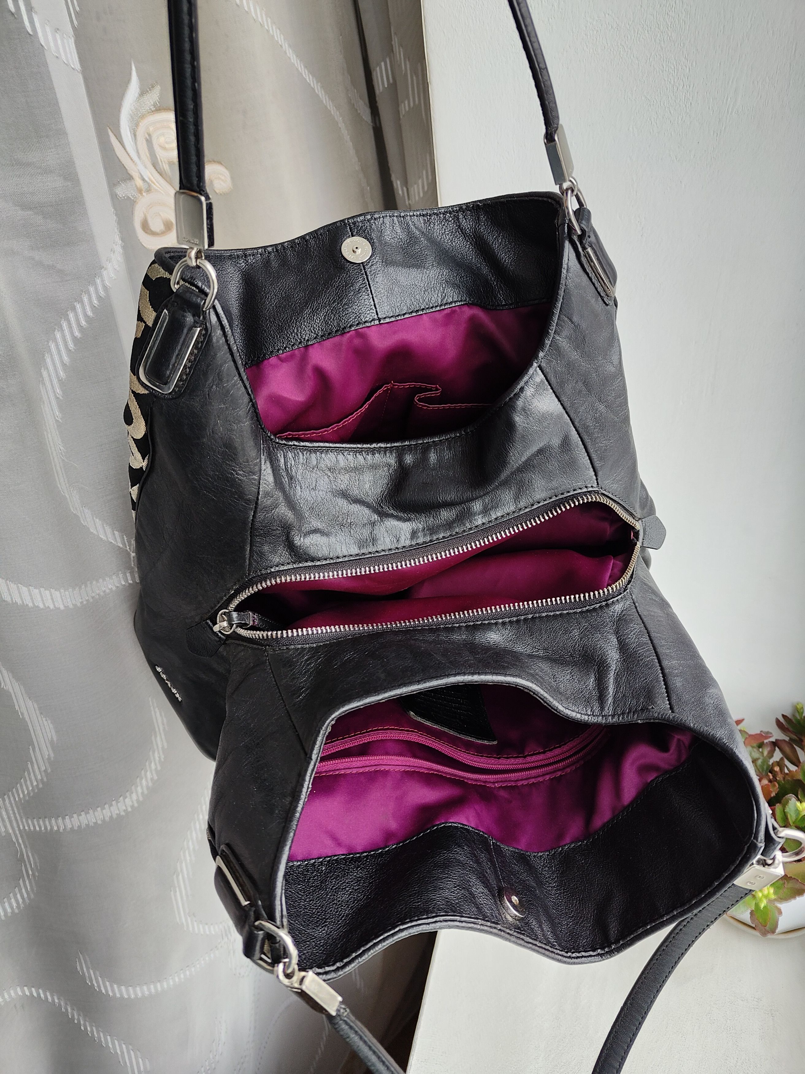 Coach Coach Madison Phoebe Shoulder Bag Tote Bag Canvas Leather Size ONE SIZE - 7 Thumbnail