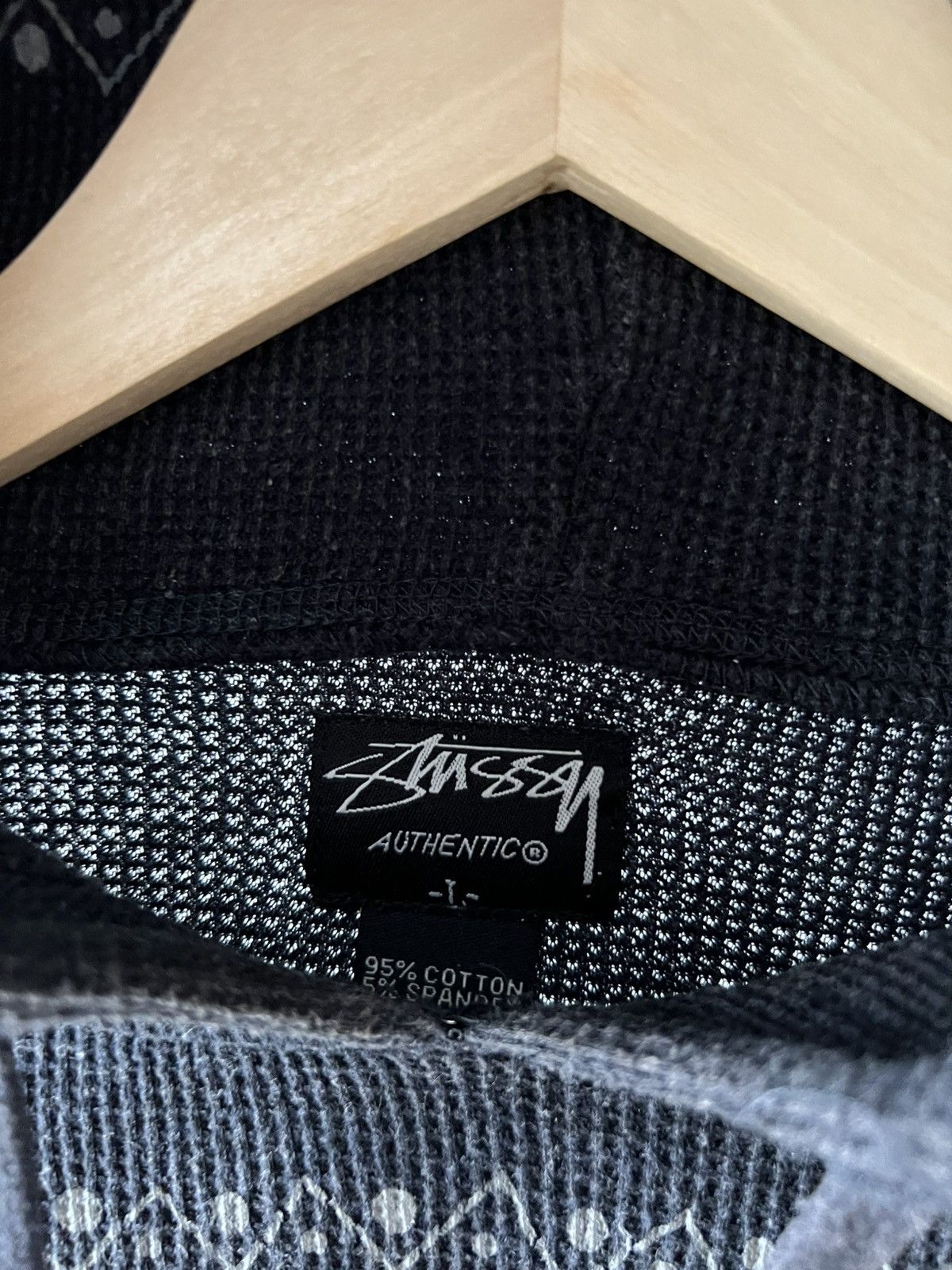 Stussy Vintage Stussy Stripe Hoodie Men’s Made in Hong Kong Large Size US L / EU 52-54 / 3 - 10 Thumbnail