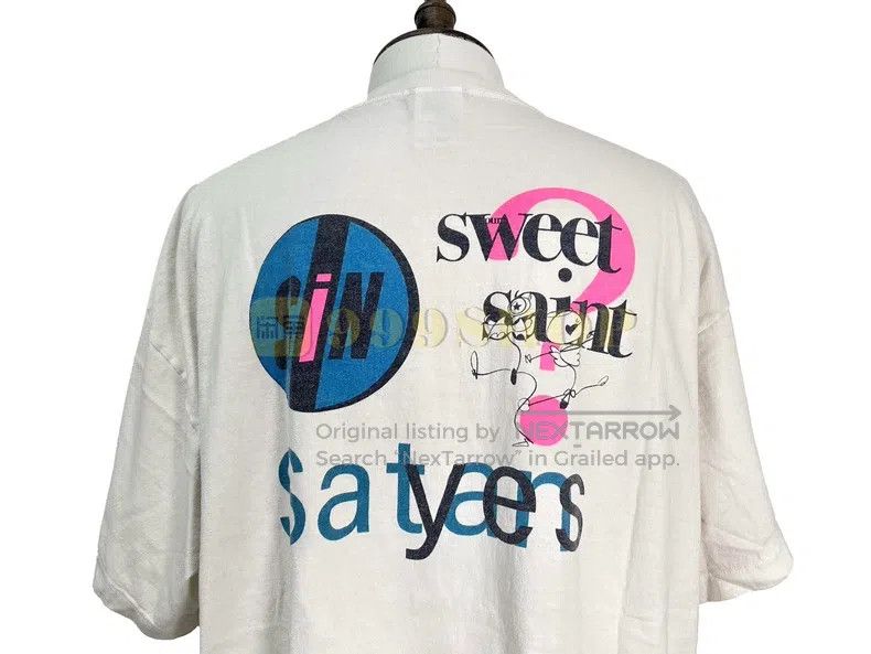 Saint Michael Saint Michael Slogan LOGO short sleeves Size US XXL / EU 58 / 5 - 4 Thumbnail