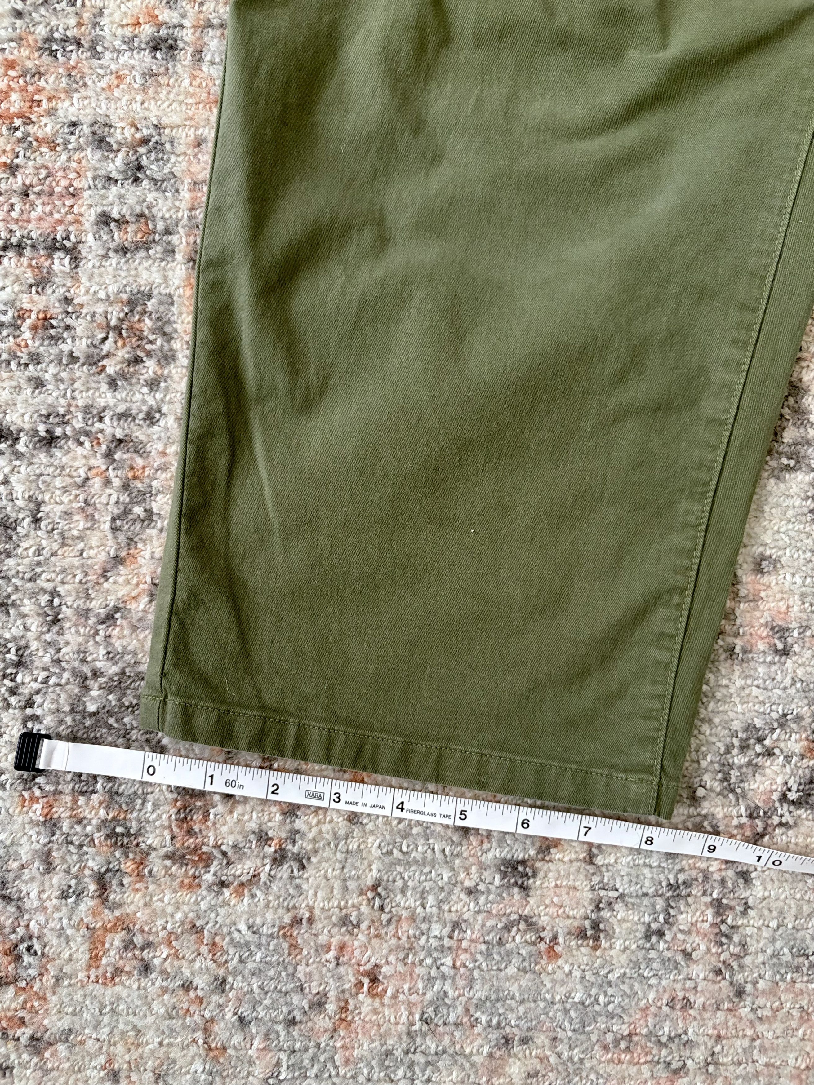 Other Nili Lotan Carpenter Trousers - Olive Size US 32 / EU 48 - 6 Thumbnail