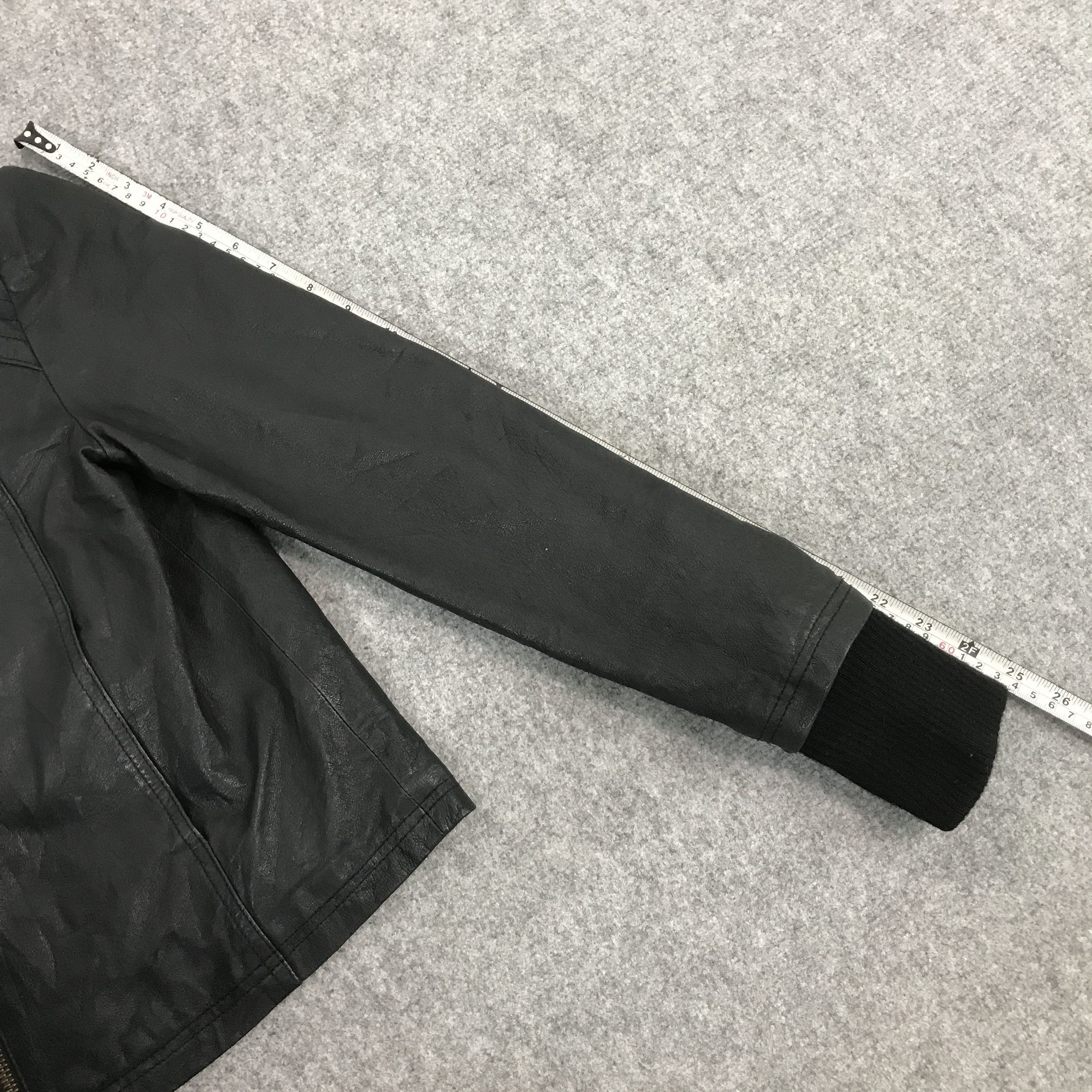 14th Addiction × Japanese Brand IFSIXWASNINE STYLE PAPER CRAFT LEATHER JACKET Size US S / EU 44-46 / 1 - 6 Thumbnail