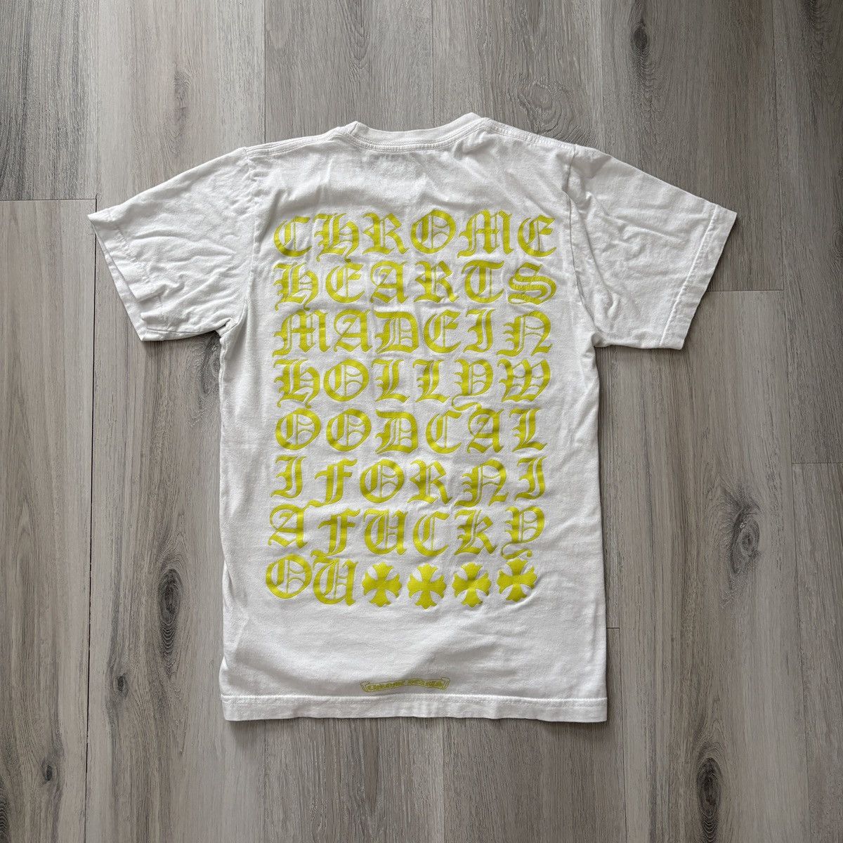 Chrome Hearts chrome hearts neon eye chart tee Size US XS / EU 42 / 0 - 10 Thumbnail