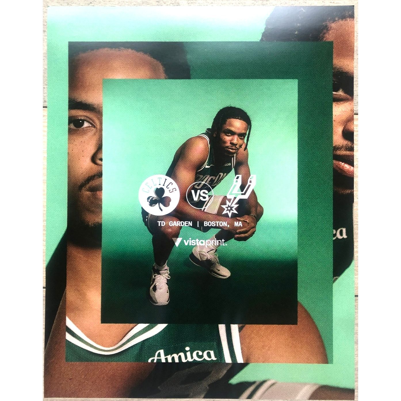 NBA Boston Celtics v San Antonio Spurs 1/10/26 Poster Minott Size ONE SIZE - 1 Thumbnail
