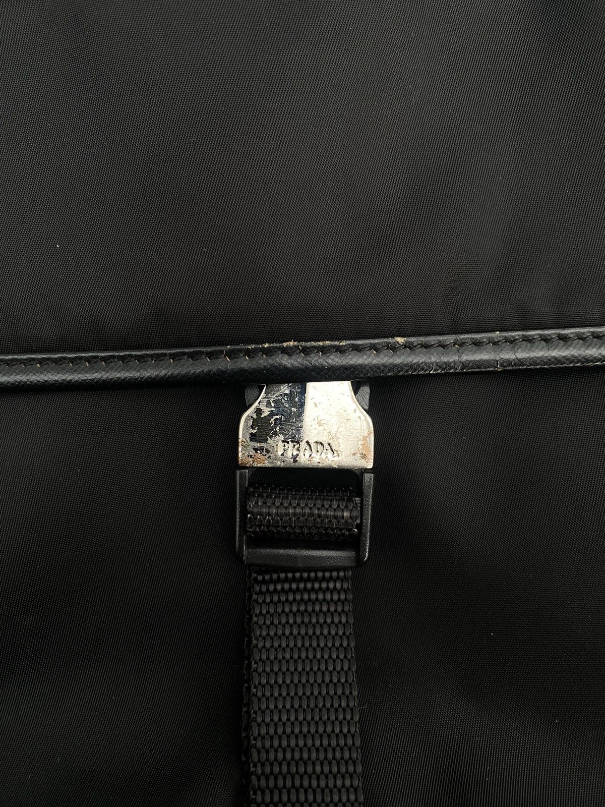 Prada PRADA MEDIUM MESSENGER BLACK NYLON BAG Size ONE SIZE - 3 Thumbnail