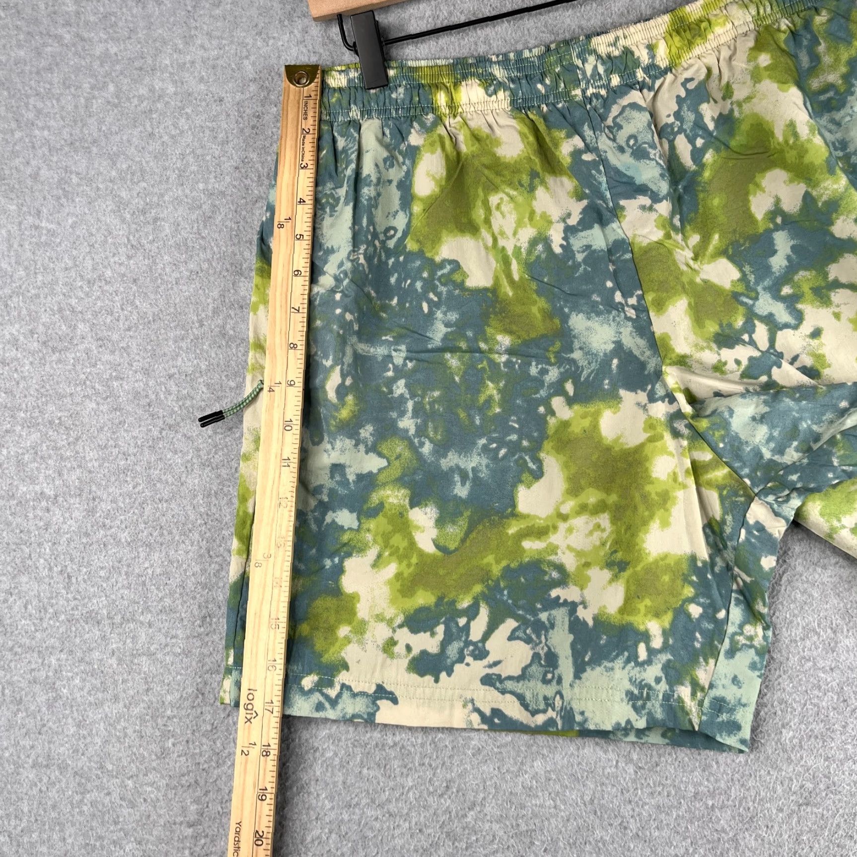 Champion Champion Swim Trunks Mens Large Green Camo Lined Board Shorts Beach Surfing Men's Regular L Size US 33 - 5 Thumbnail