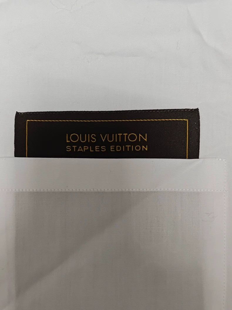 Louis Vuitton Louis Vuitton Regular DNA Poplin Shirt-2506 Size US XL / EU 56 / 4 - 4 Thumbnail