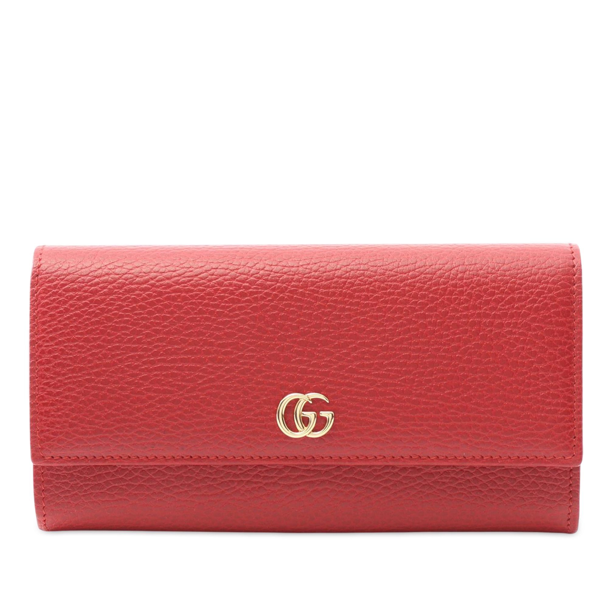 Gucci Gucci GG Marmont Leather Continental Wallet Size ONE SIZE - 1 Thumbnail