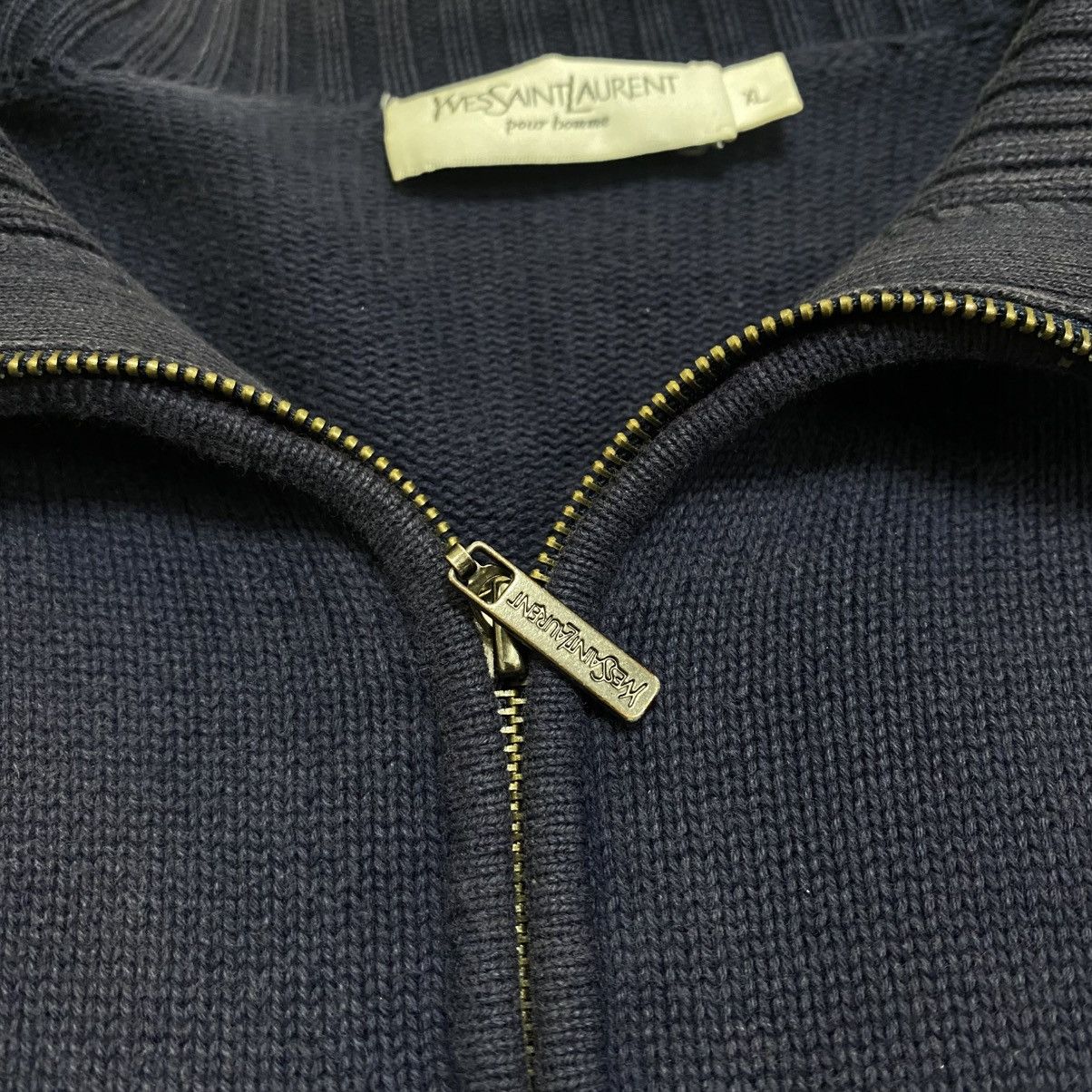 Yves Saint Laurent Yves Saint Laurent YSL logo zip up Size US XL / EU 56 / 4 - 6 Thumbnail
