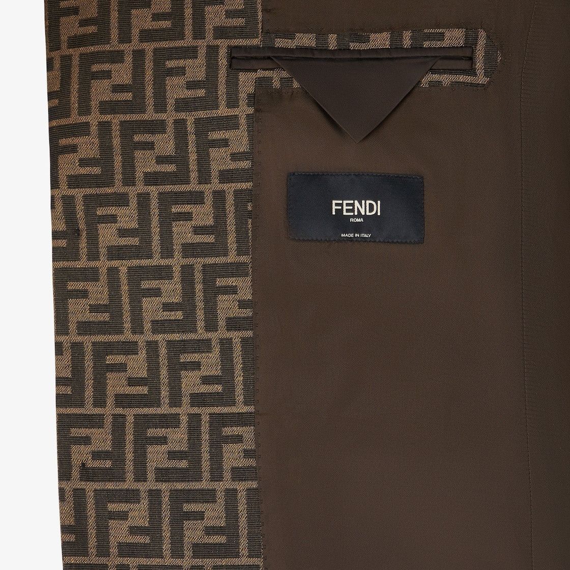 Fendi o1s1wg111025 Jacket in Brown Size US XL / EU 56 / 4 - 3 Thumbnail