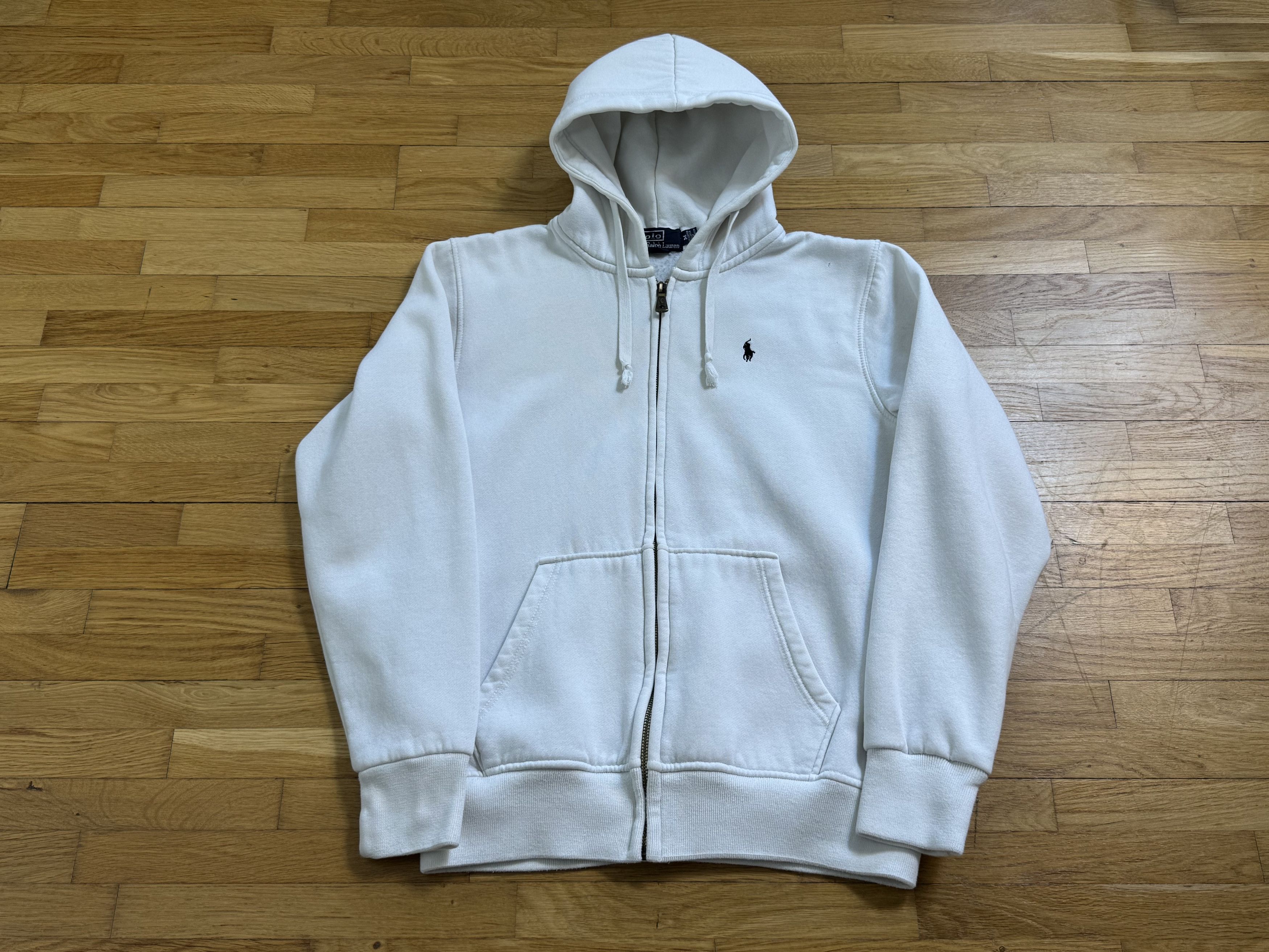 Ralph Lauren White zip hoodie RALPH LAUREN Size M / US 6-8 / IT 42-44 - 2 Thumbnail