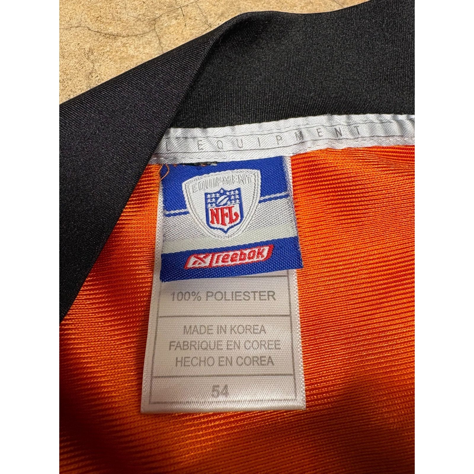 Reebok Reebok Johnson 85 Cincinnati Bengals Jersey NFL Size 54 XXL Size US XL / EU 56 / 4 - 7 Thumbnail