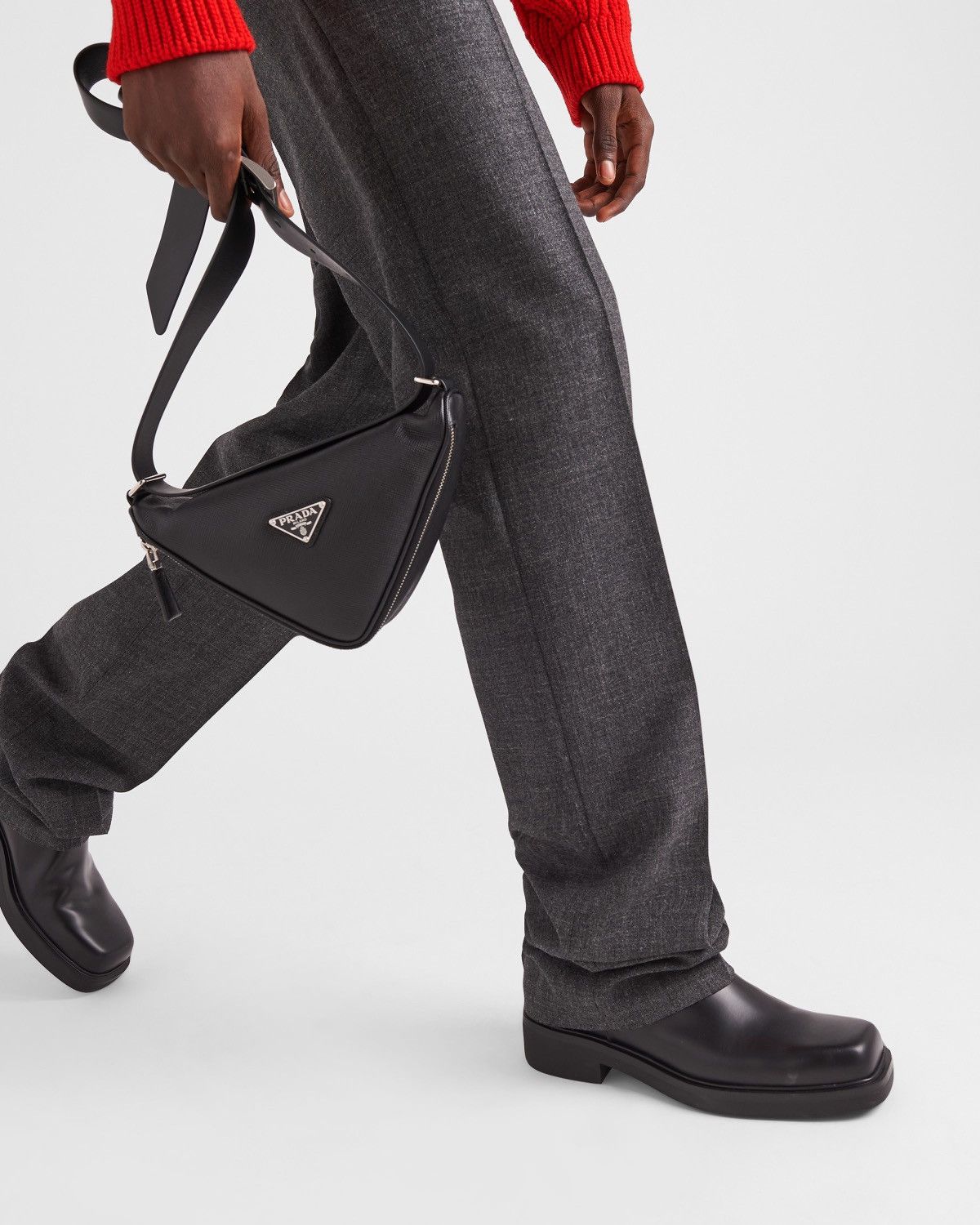 Prada Prada Brushed leather Chelsea boots Size US 11 / EU 44 - 4 Thumbnail