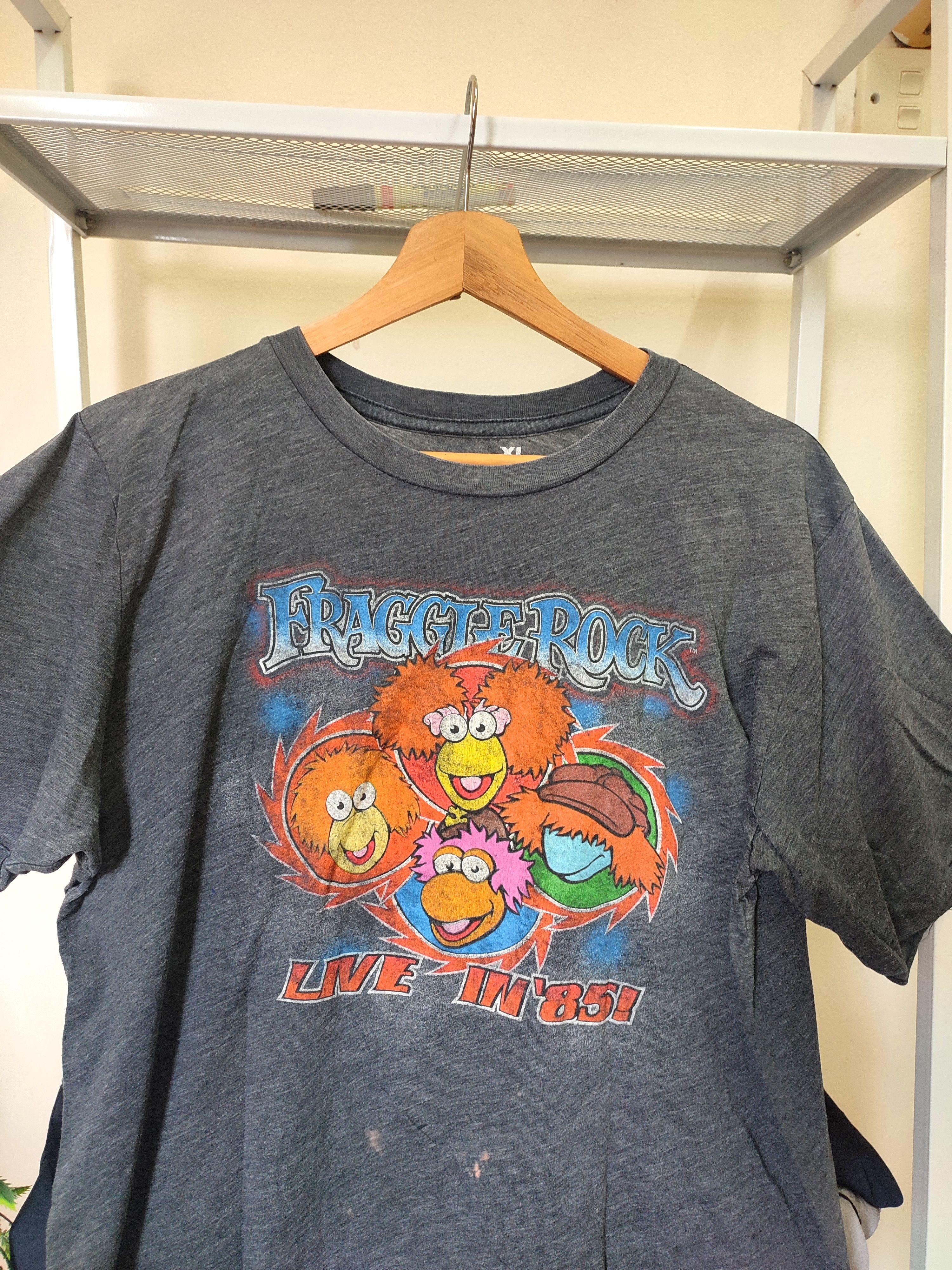 Cartoon Network Crazy Vintage Fraggie Rock Live In '85' Tees Size US L / EU 52-54 / 3 - 2 Thumbnail