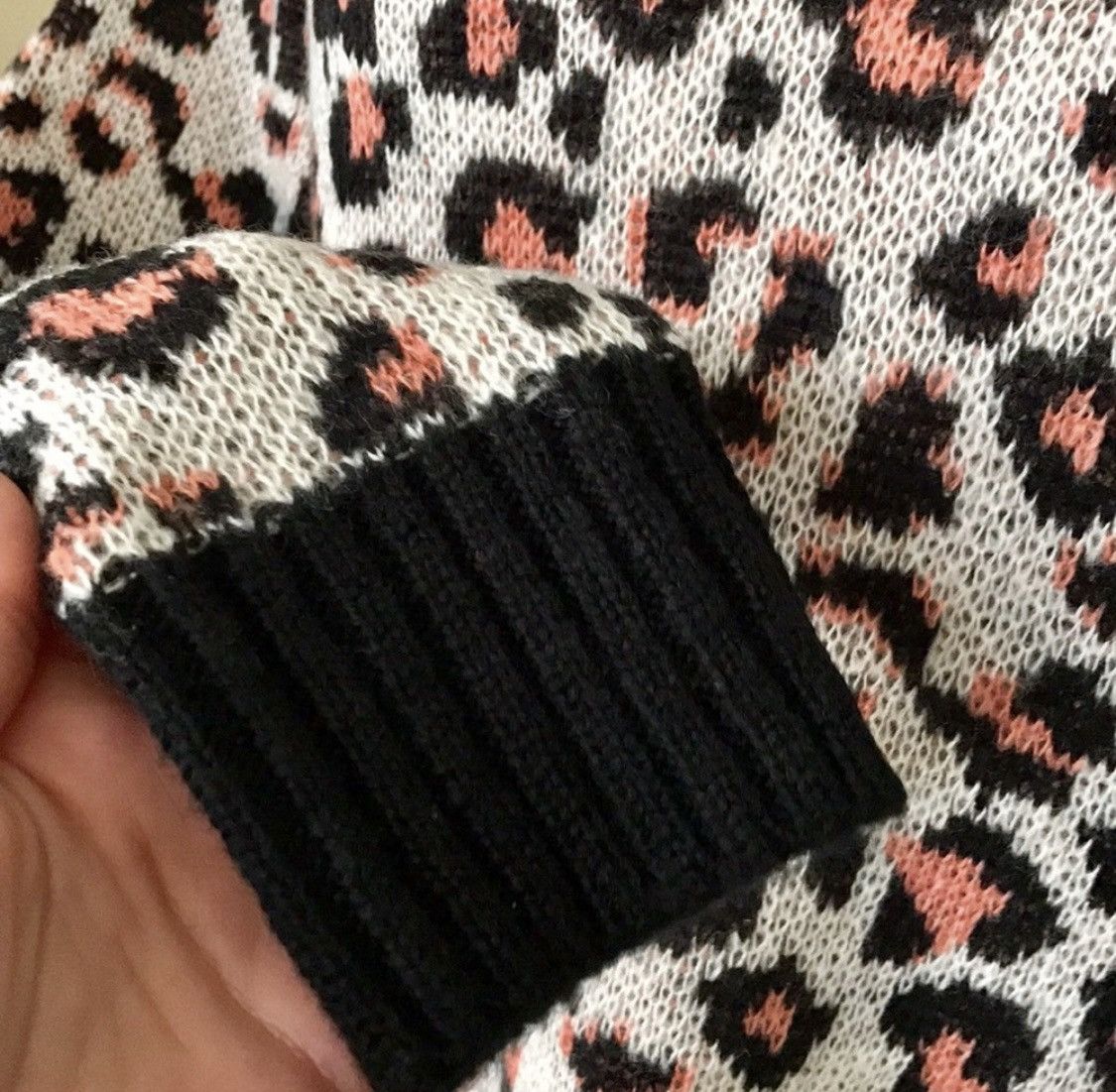 Kirra KIRRA PACSUN LEOPARD ANIMAL PRINT KNIT PULLOVER SWEATER Size S / US 4 / IT 40 - 6 Thumbnail