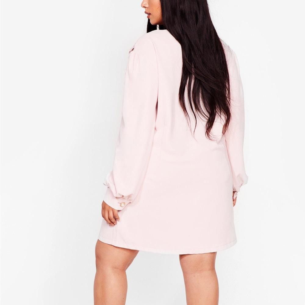 Designer Nasty Gal l NWT Vintage Lace Collar Blazer Dress Size 16 Size XXL / US 16-18 / IT 52-54 - 2 Thumbnail