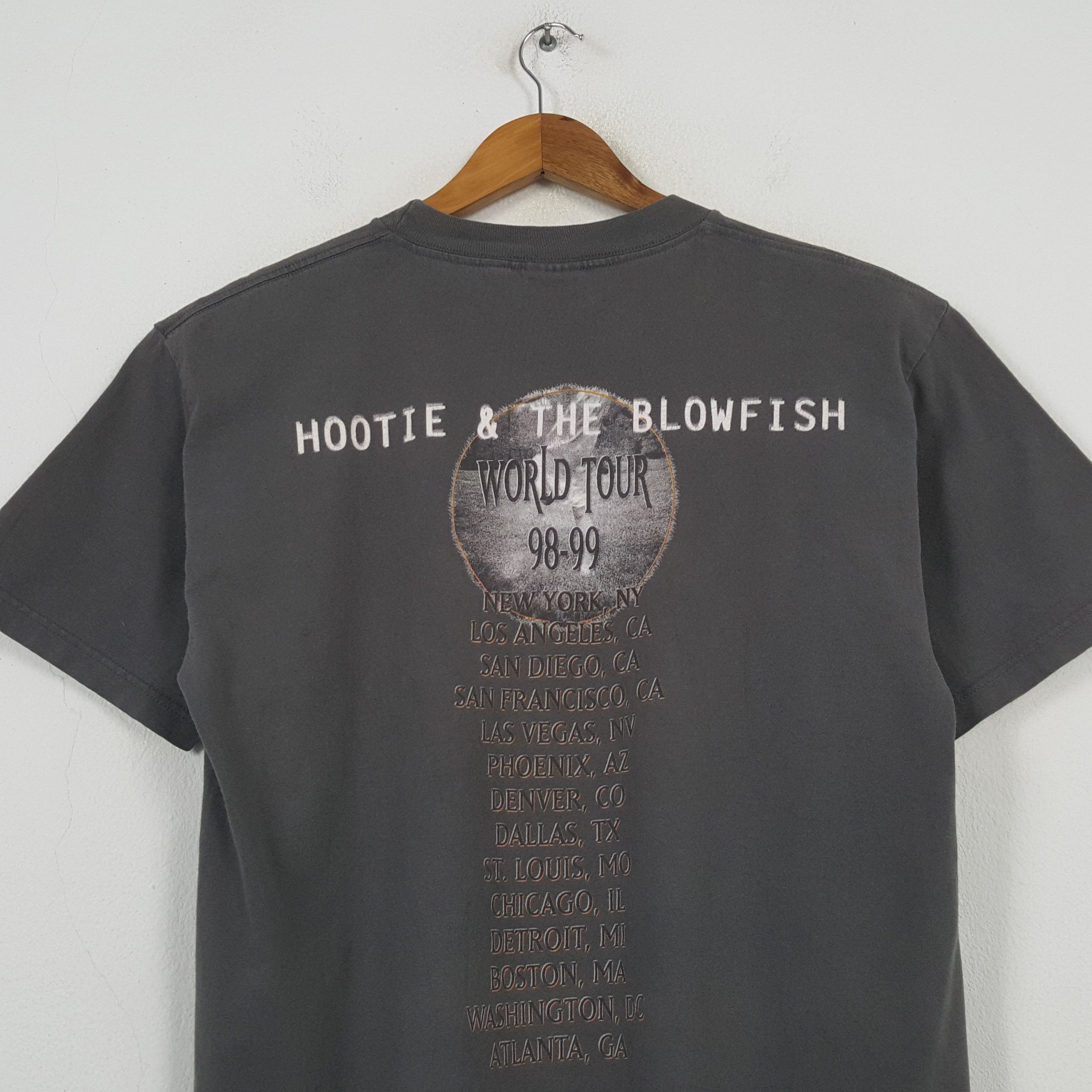 Band Tees × Giant × Vintage Vintage HOOTIE & THE BLOWFISH American Rock Band T-shirt 31 Size US M / EU 48-50 / 2 - 4 Thumbnail