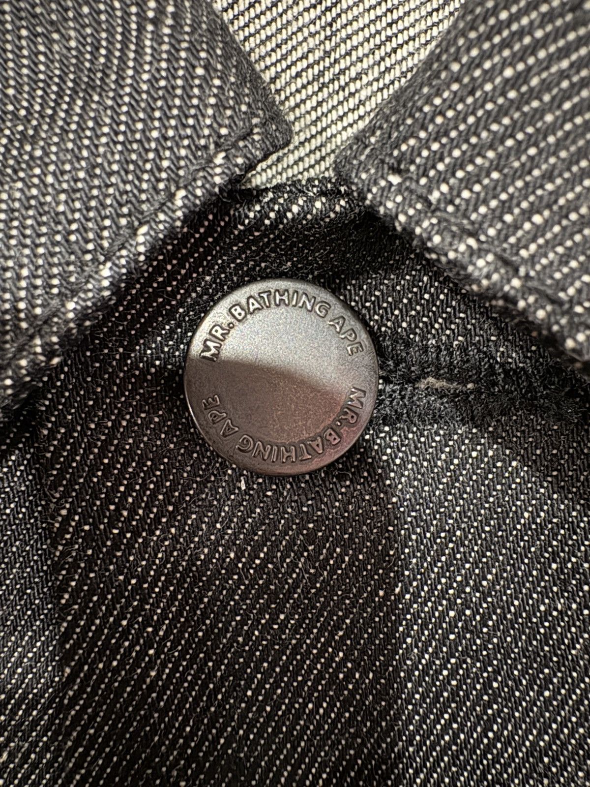 Bape Bape jeans jacket Size US L / EU 52-54 / 3 - 4 Thumbnail