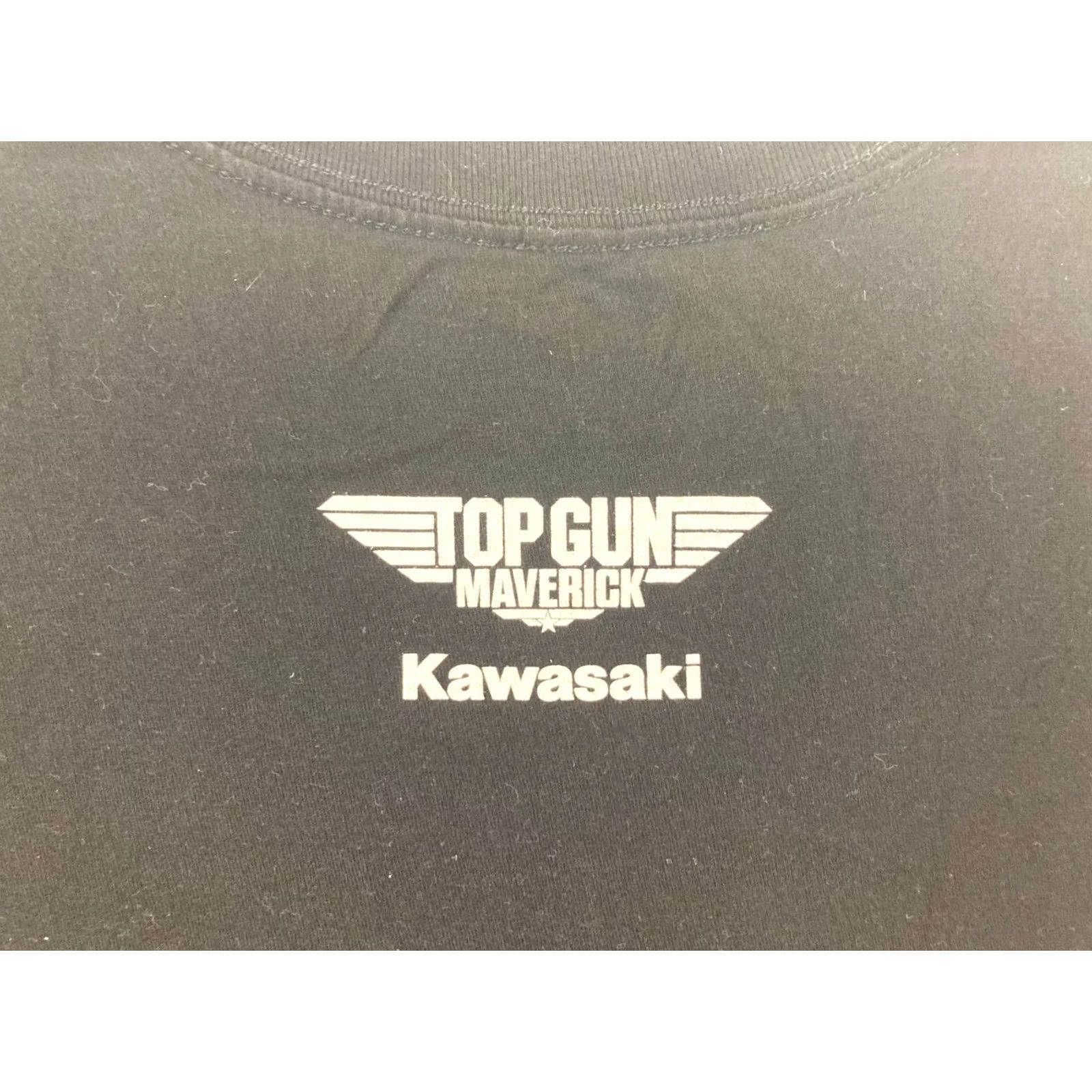 Vintage Kawasaki Top Gun Maverick T-Shirt Mens Large Size US L / EU 52-54 / 3 - 5 Thumbnail