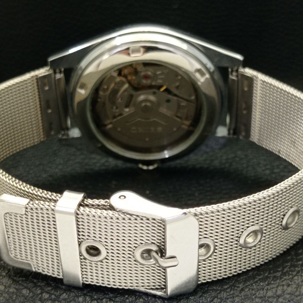 Seiko REFURBISHED VINTAGE SEIKO 5 AUTO JAPAN MENS WATCH a440236 Size 38 - 2 Thumbnail