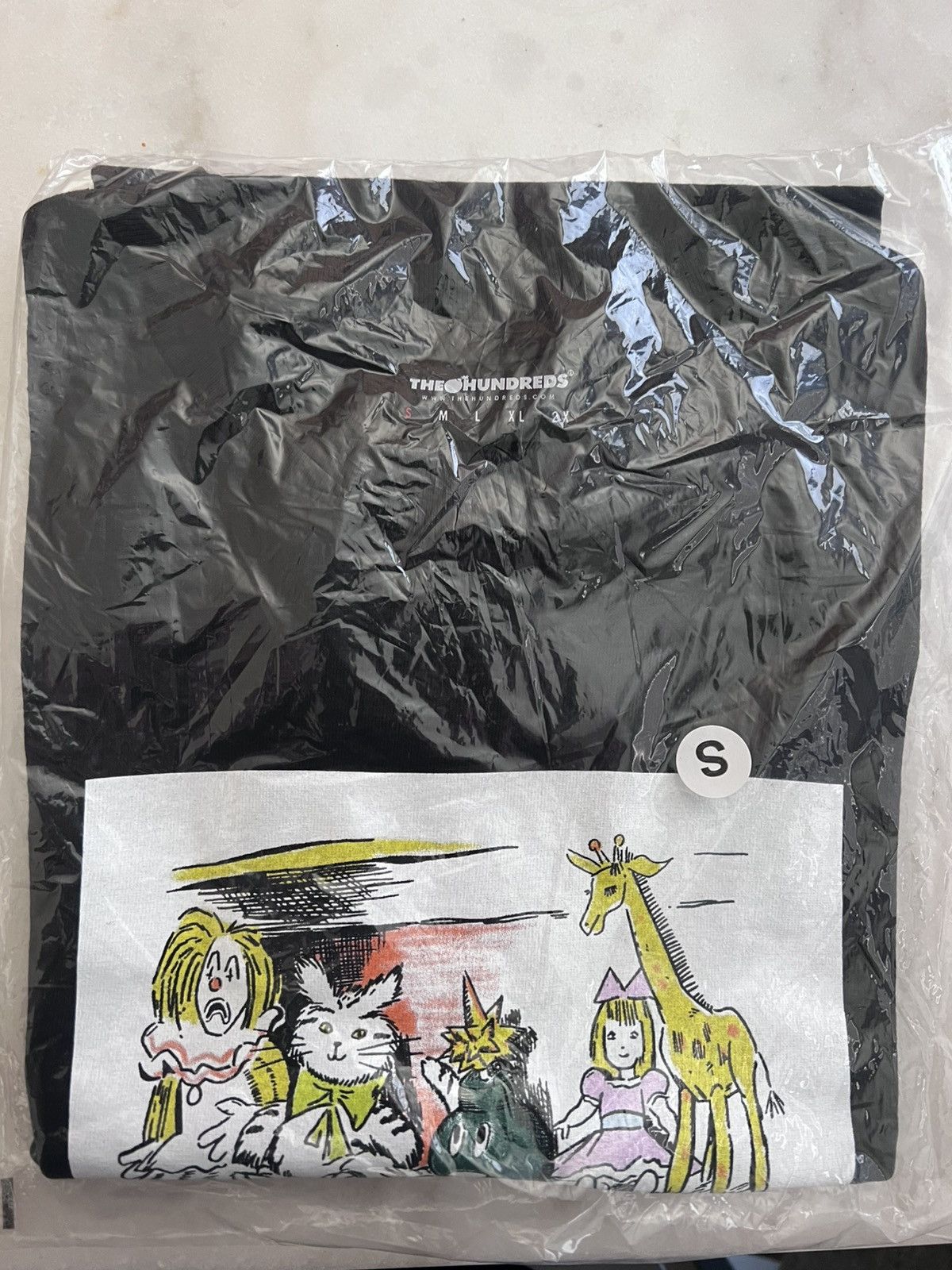 The Hundreds The Hundreds Black Toy Drawing Illustration T-Shirt SZ Small Size US S / EU 44-46 / 1 - 1 Thumbnail