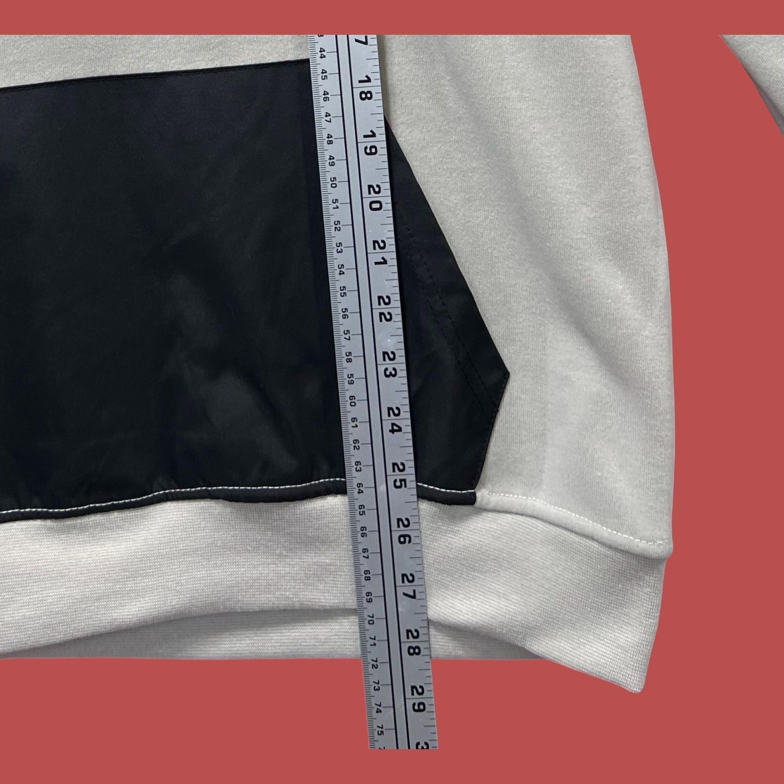 rue21 Rue 21 - Men's Long Sleeve Hooded Sweatshirt - Beige - Mediu Size US M / EU 48-50 / 2 - 6 Thumbnail
