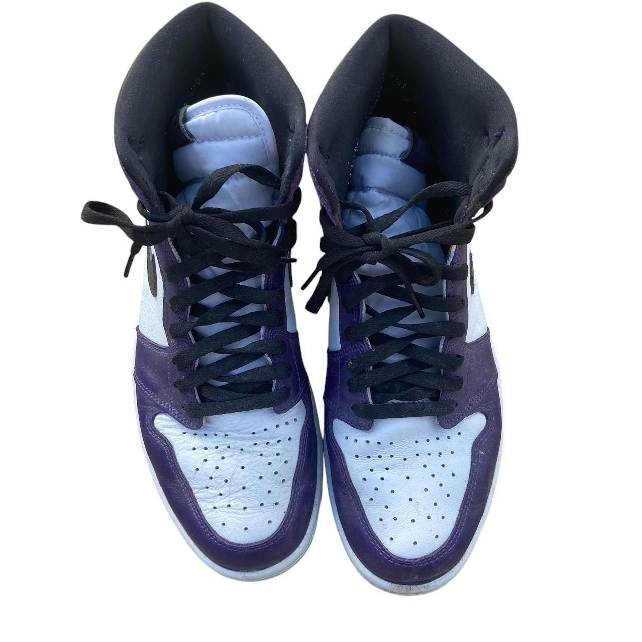 Jordan Brand × Nike Nike air jordan 1 highs court purple in uk10/us11 Size US 11 / EU 44 - 2 Thumbnail